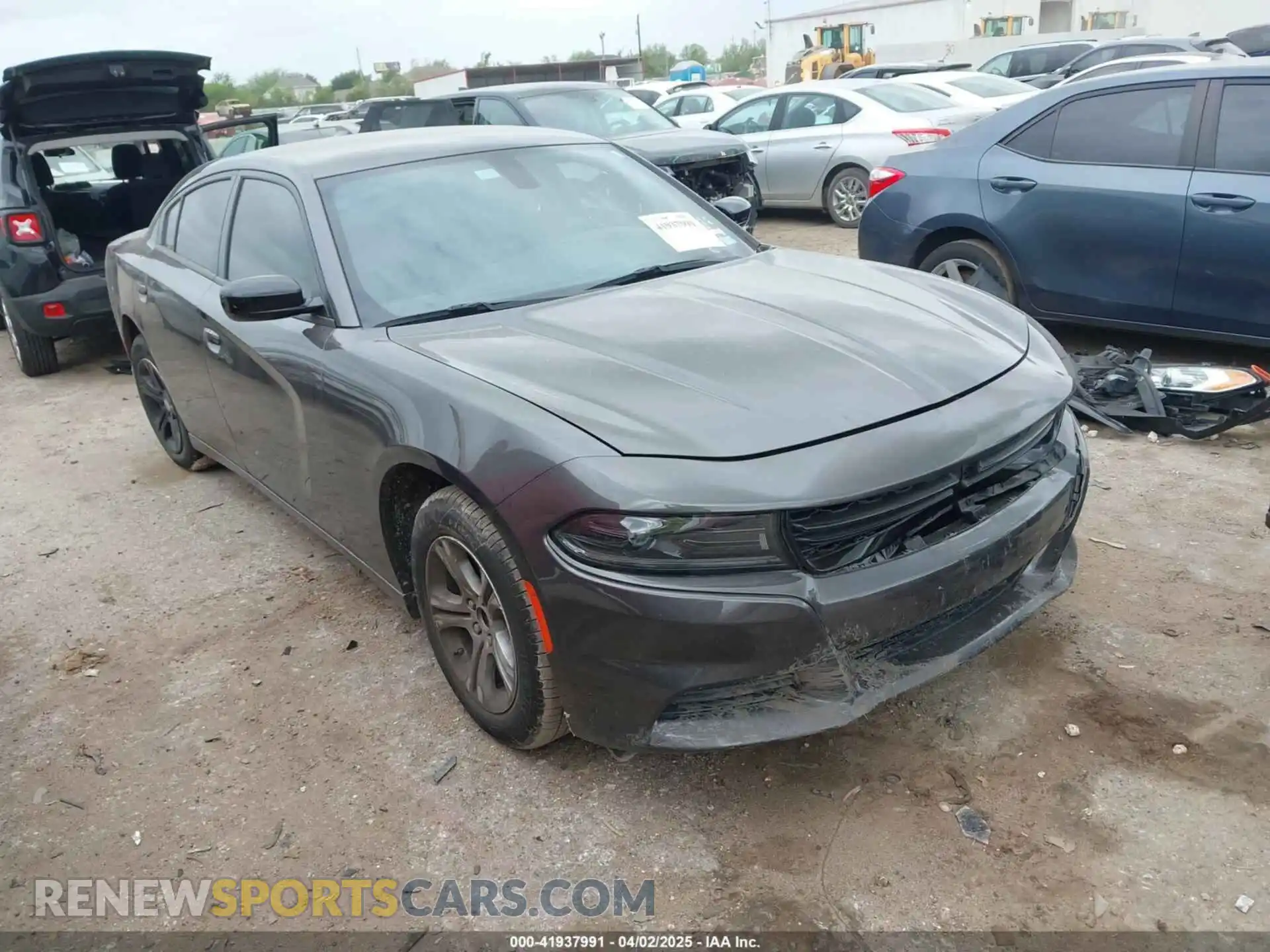 1 Photograph of a damaged car 2C3CDXBG4PH649346 DODGE CHARGER 2023