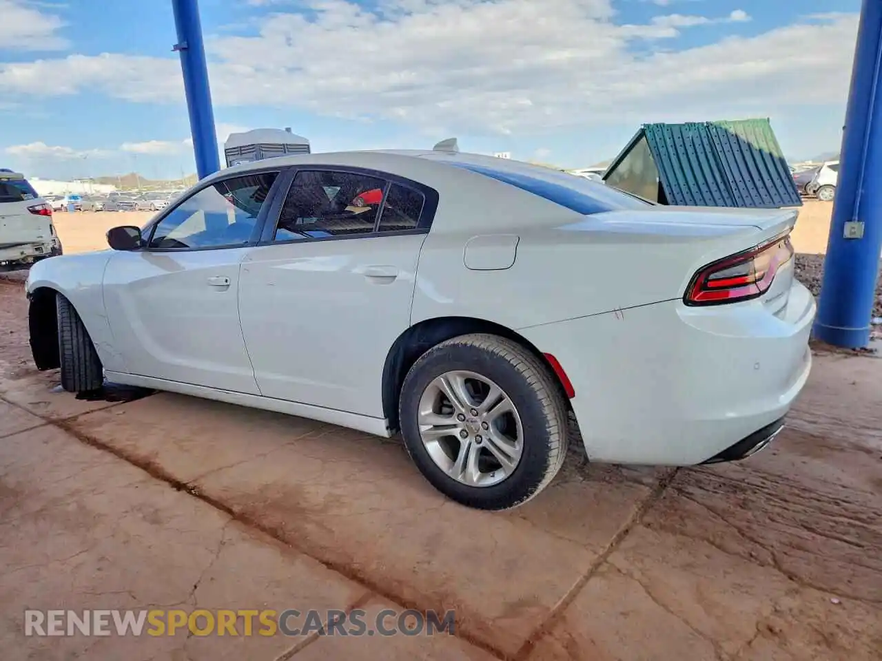 2 Photograph of a damaged car 2C3CDXBG4PH651534 DODGE CHARGER 2023