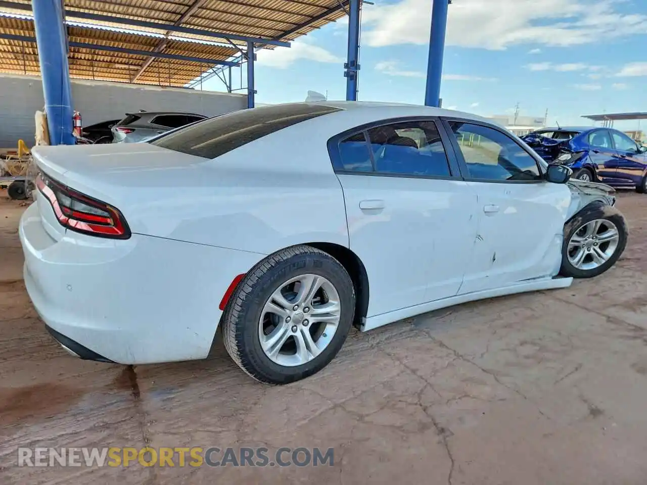 3 Photograph of a damaged car 2C3CDXBG4PH651534 DODGE CHARGER 2023