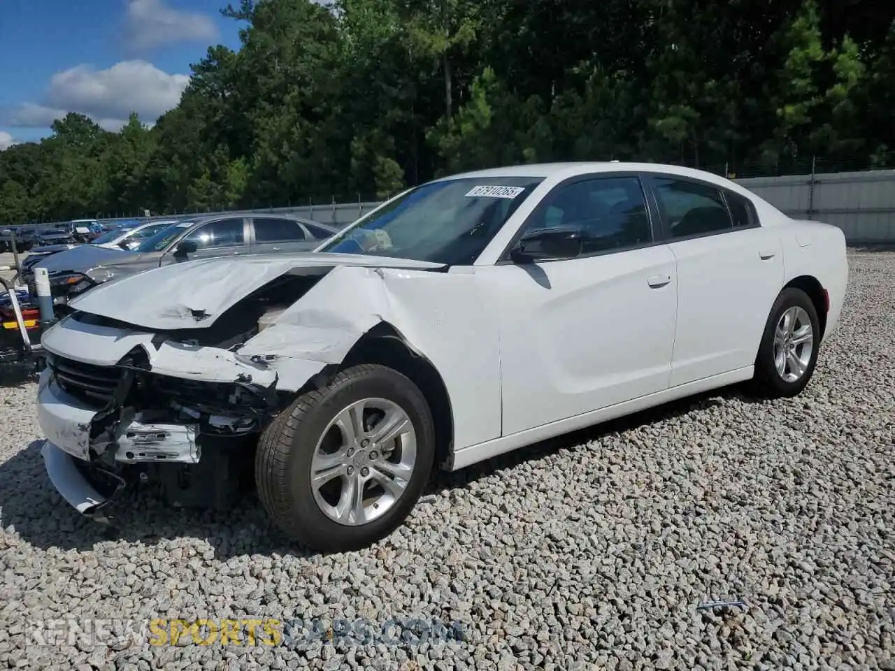 1 Photograph of a damaged car 2C3CDXBG4PH674263 DODGE CHARGER 2023
