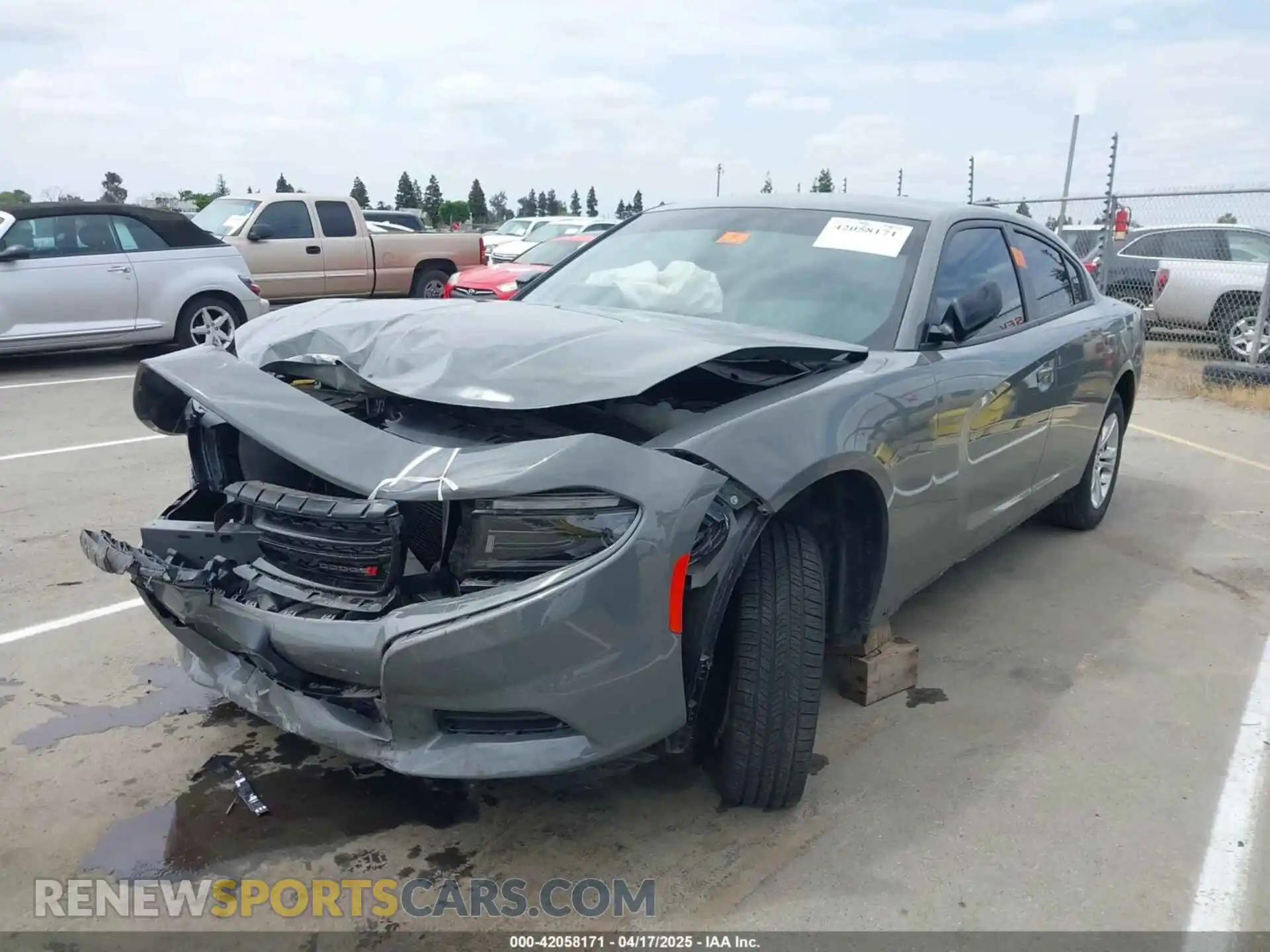 2 Photograph of a damaged car 2C3CDXBG4PH703423 DODGE CHARGER 2023