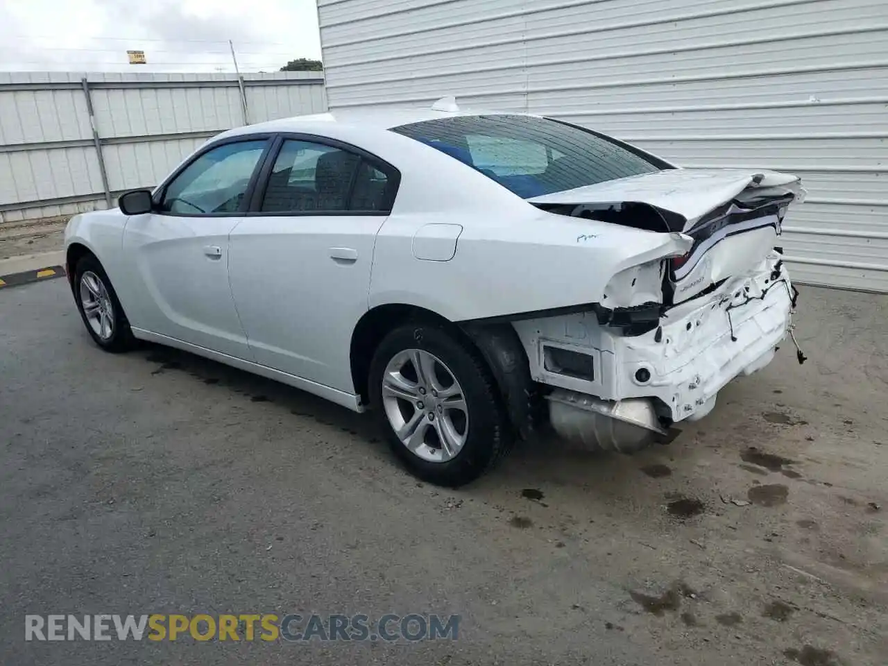2 Photograph of a damaged car 2C3CDXBG4PH704202 DODGE CHARGER 2023