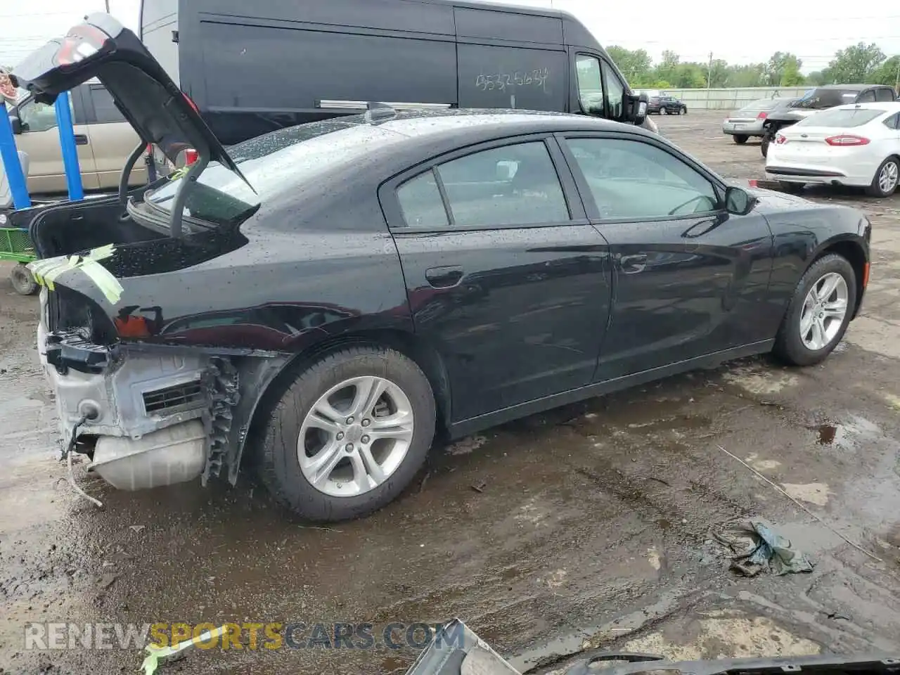 3 Photograph of a damaged car 2C3CDXBG5PH506213 DODGE CHARGER 2023