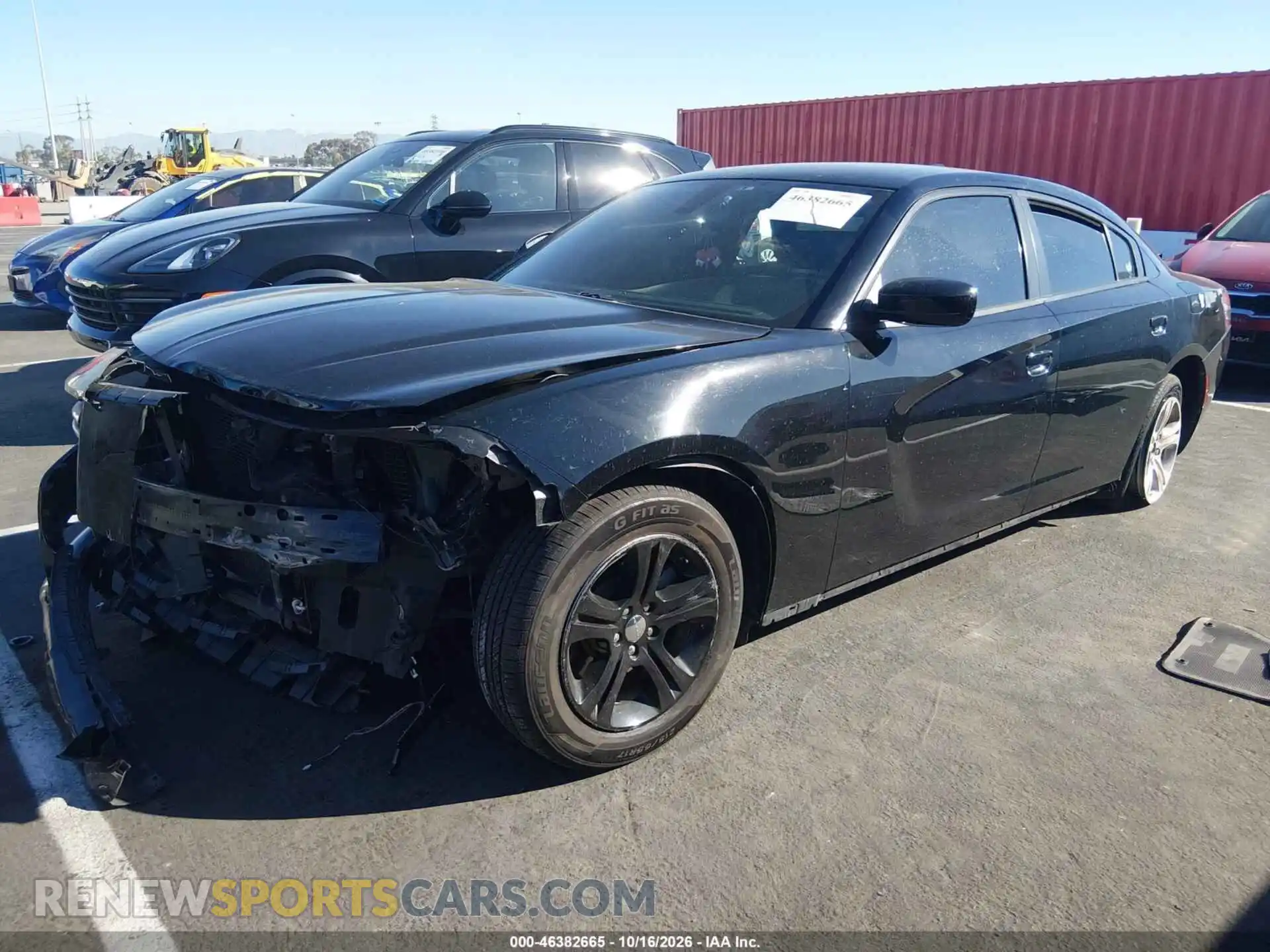 2 Фотография поврежденного автомобиля 2C3CDXBG5PH513372 DODGE CHARGER 2023