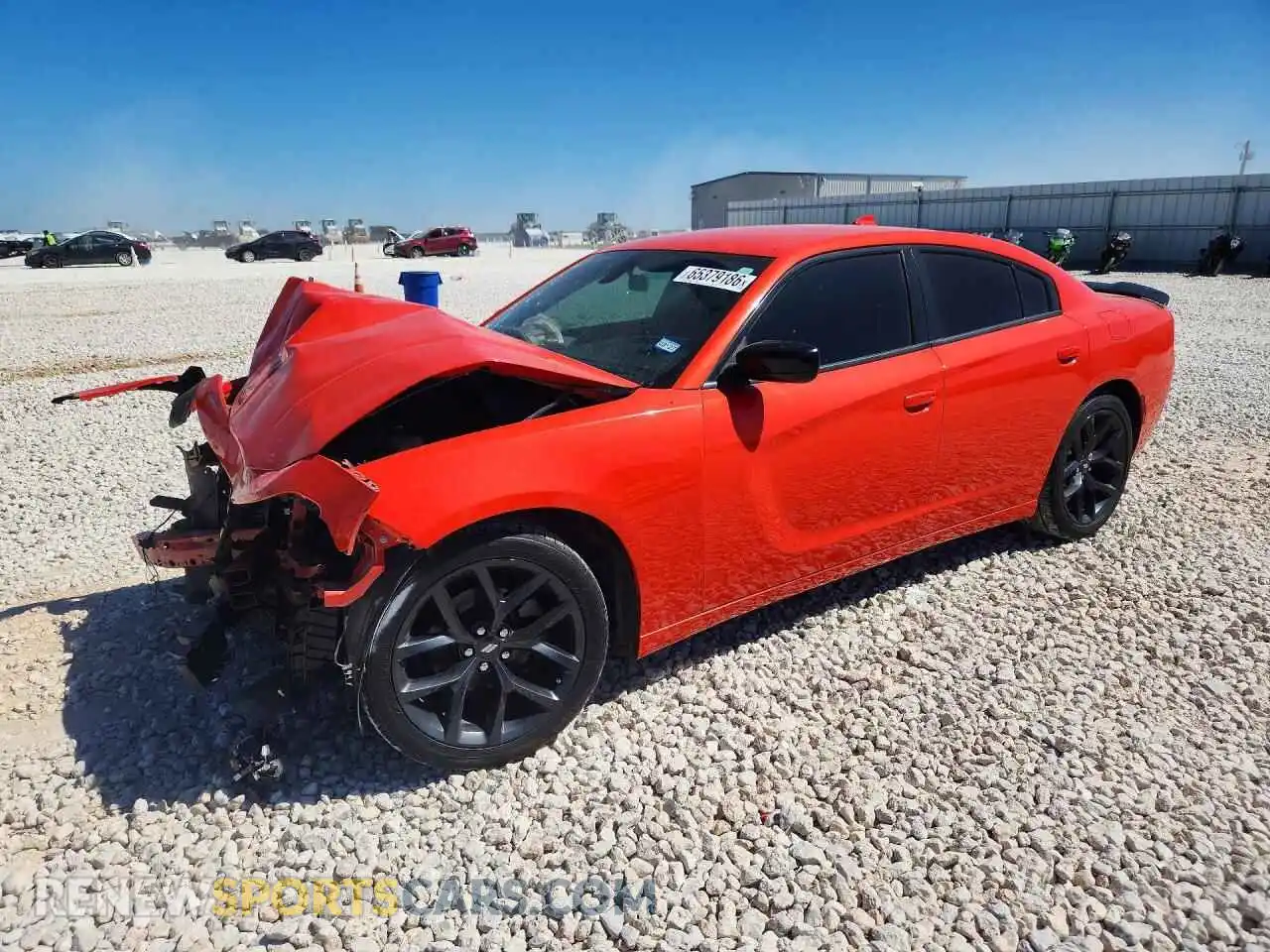 1 fotografías del automóvil dañado 2C3CDXBG5PH516739 DODGE CHARGER 2023