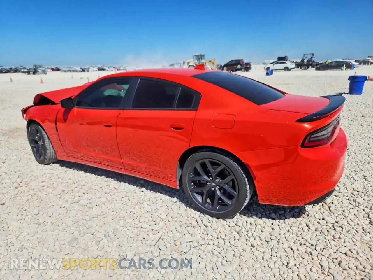 2 fotografías del automóvil dañado 2C3CDXBG5PH516739 DODGE CHARGER 2023