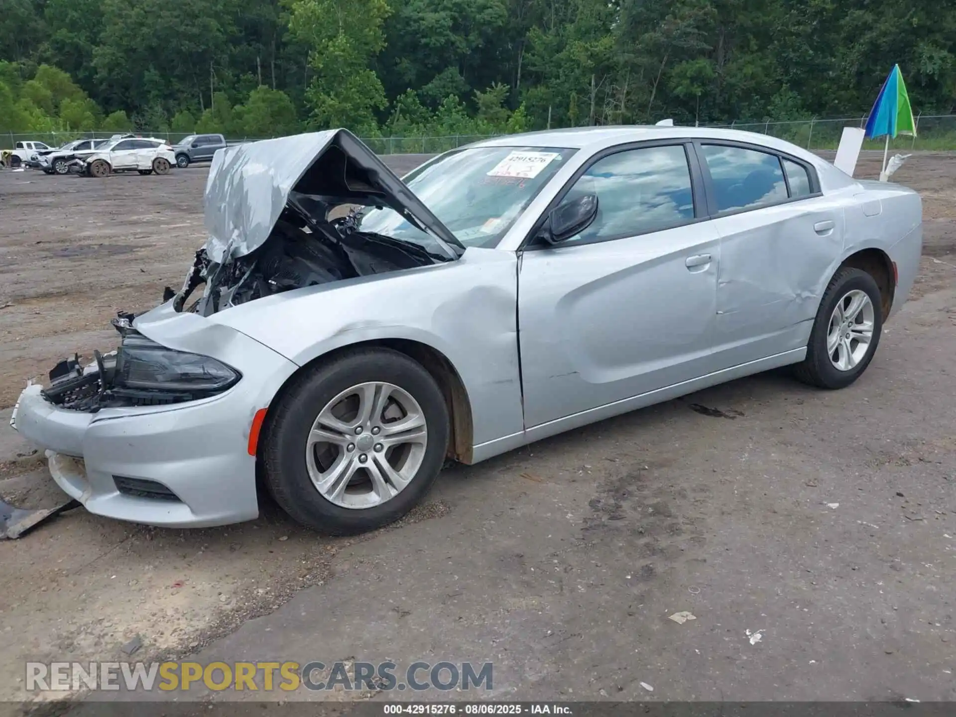 2 Photograph of a damaged car 2C3CDXBG5PH550681 DODGE CHARGER 2023