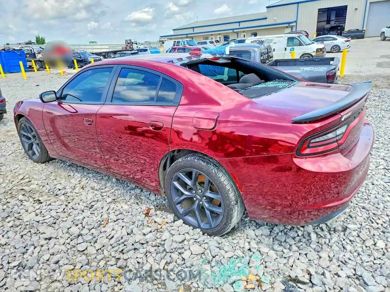 2 Photograph of a damaged car 2C3CDXBG5PH599055 DODGE CHARGER 2023