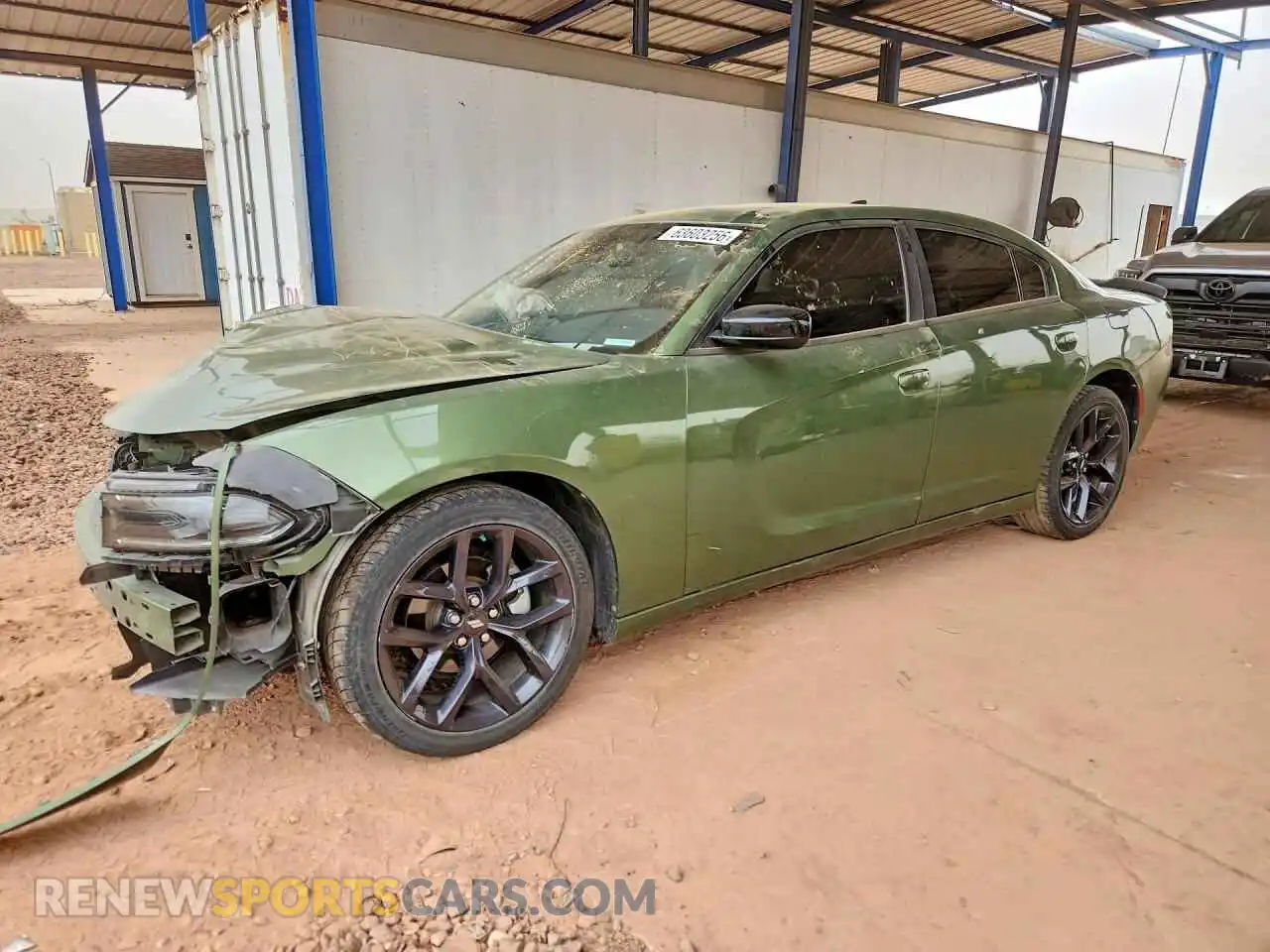1 Photograph of a damaged car 2C3CDXBG5PH623287 DODGE CHARGER 2023