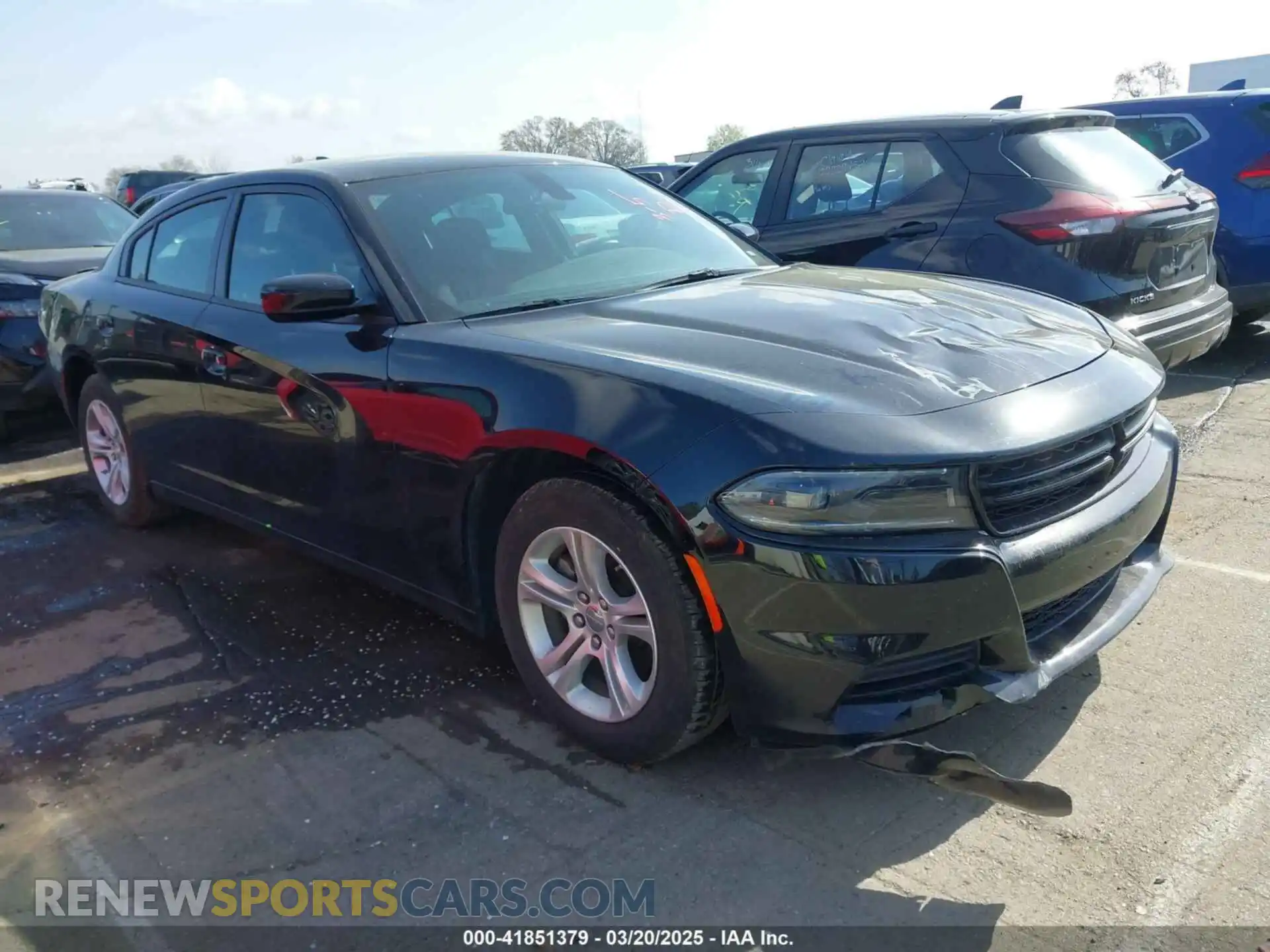 1 Photograph of a damaged car 2C3CDXBG5PH635102 DODGE CHARGER 2023