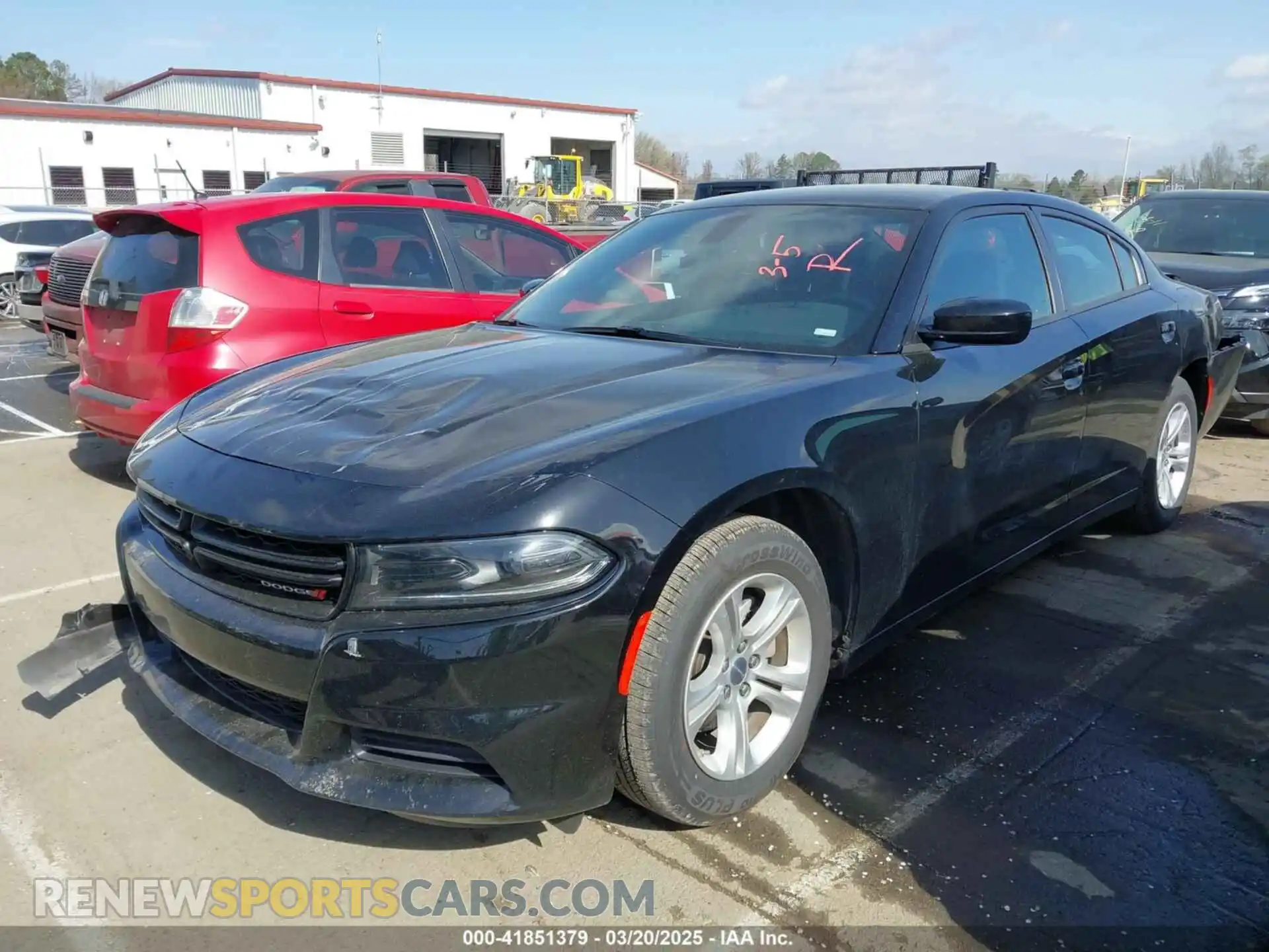 2 Photograph of a damaged car 2C3CDXBG5PH635102 DODGE CHARGER 2023