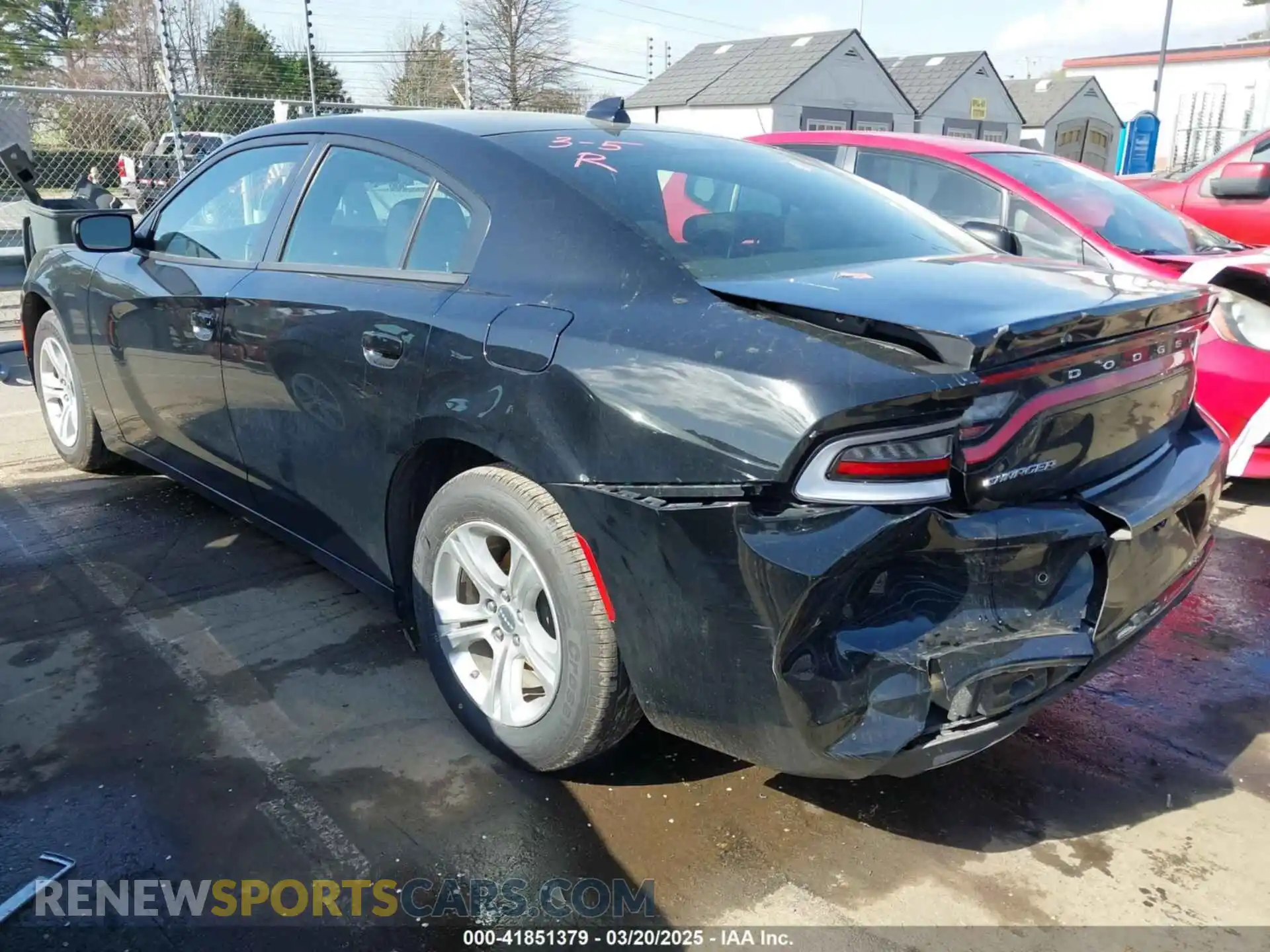 3 Photograph of a damaged car 2C3CDXBG5PH635102 DODGE CHARGER 2023