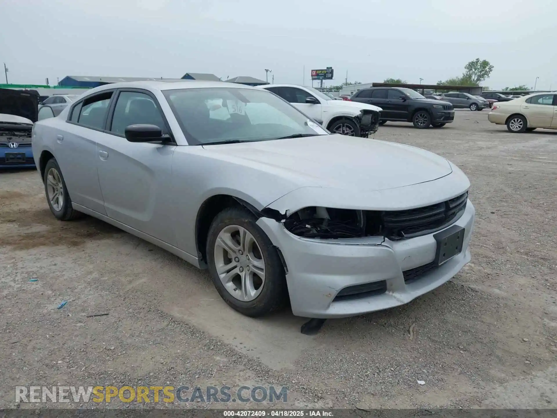 1 Photograph of a damaged car 2C3CDXBG5PH674174 DODGE CHARGER 2023
