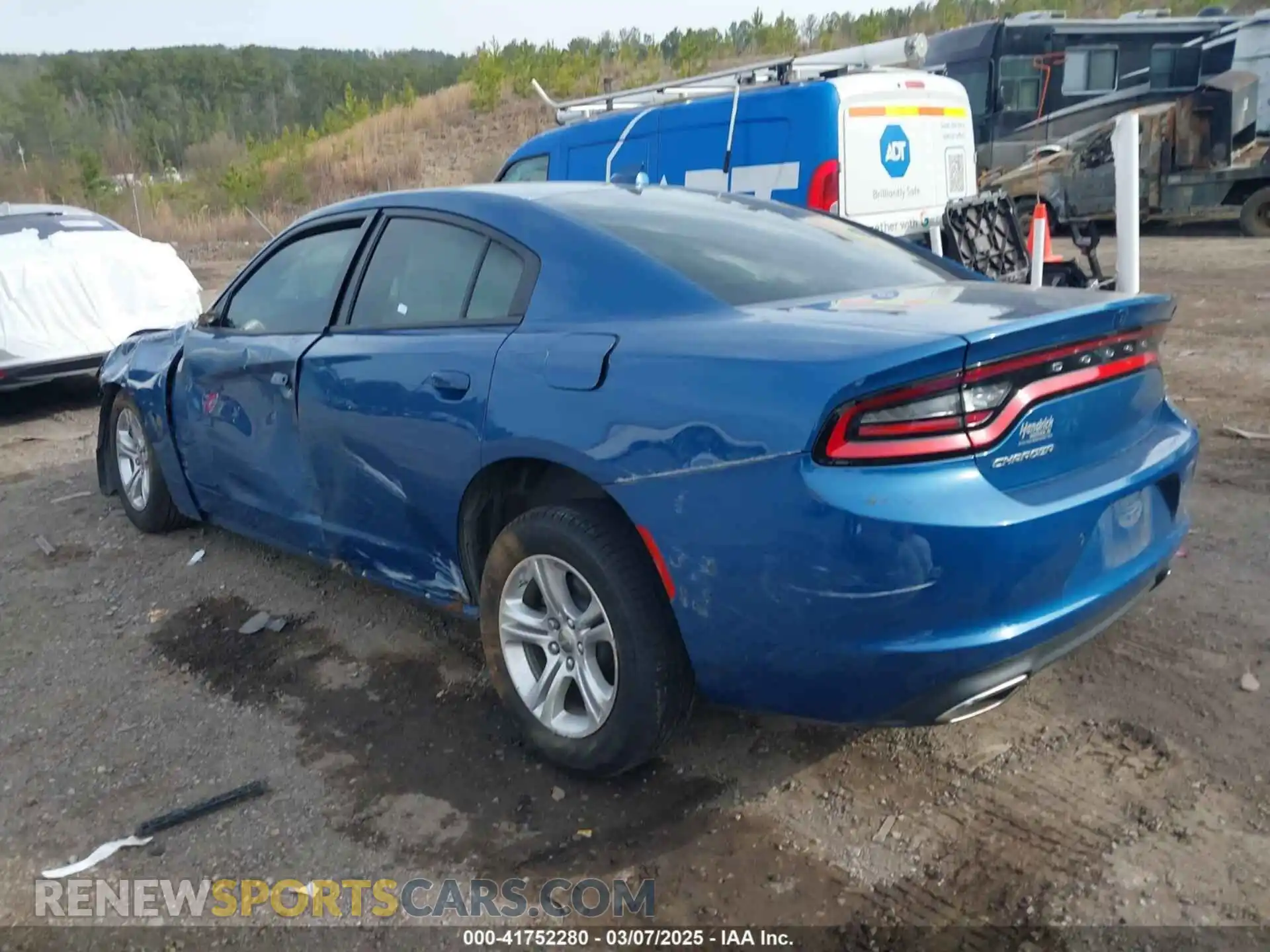 3 Фотография поврежденного автомобиля 2C3CDXBG5PH675020 DODGE CHARGER 2023