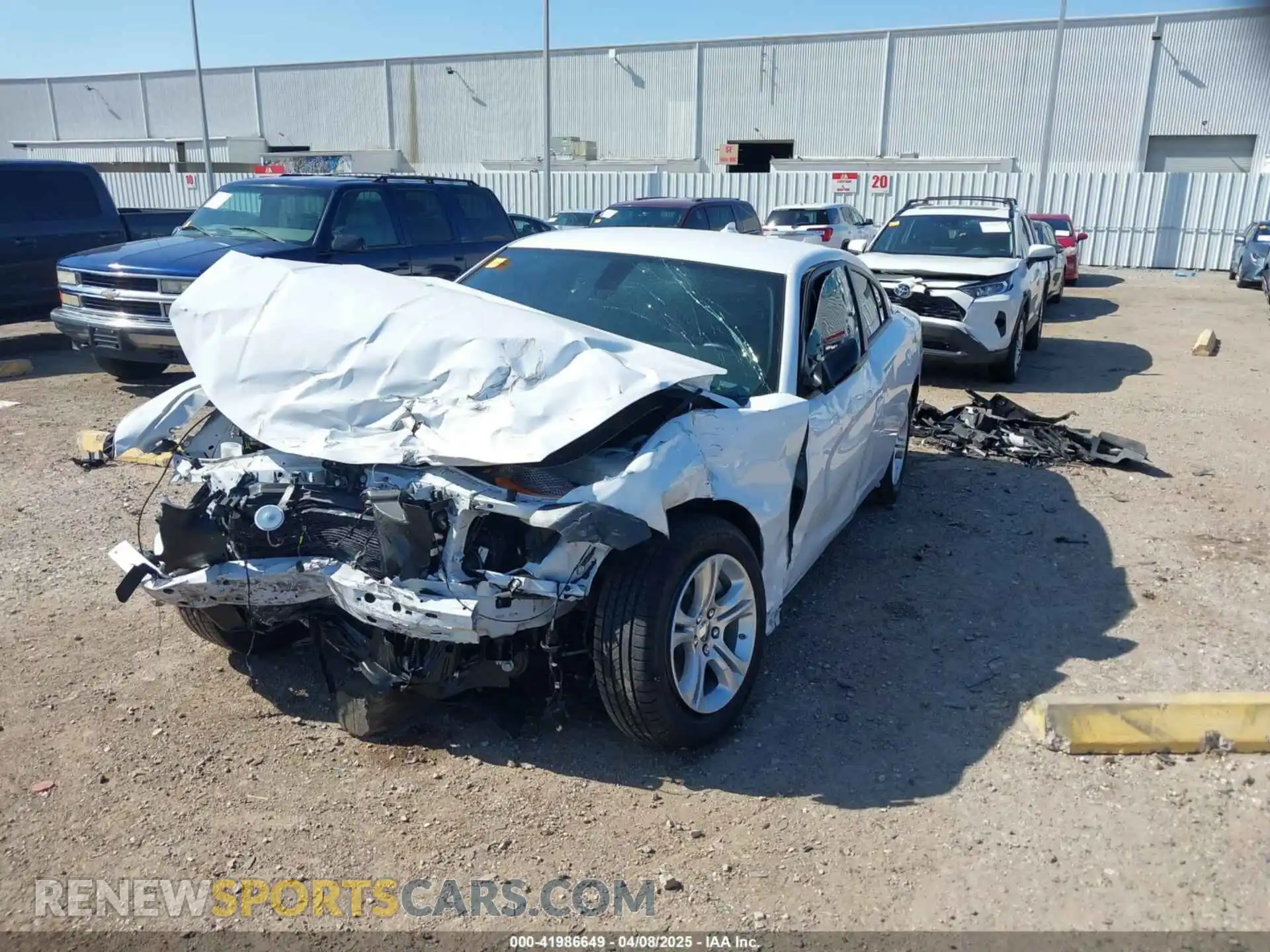 2 Photograph of a damaged car 2C3CDXBG5PH699141 DODGE CHARGER 2023