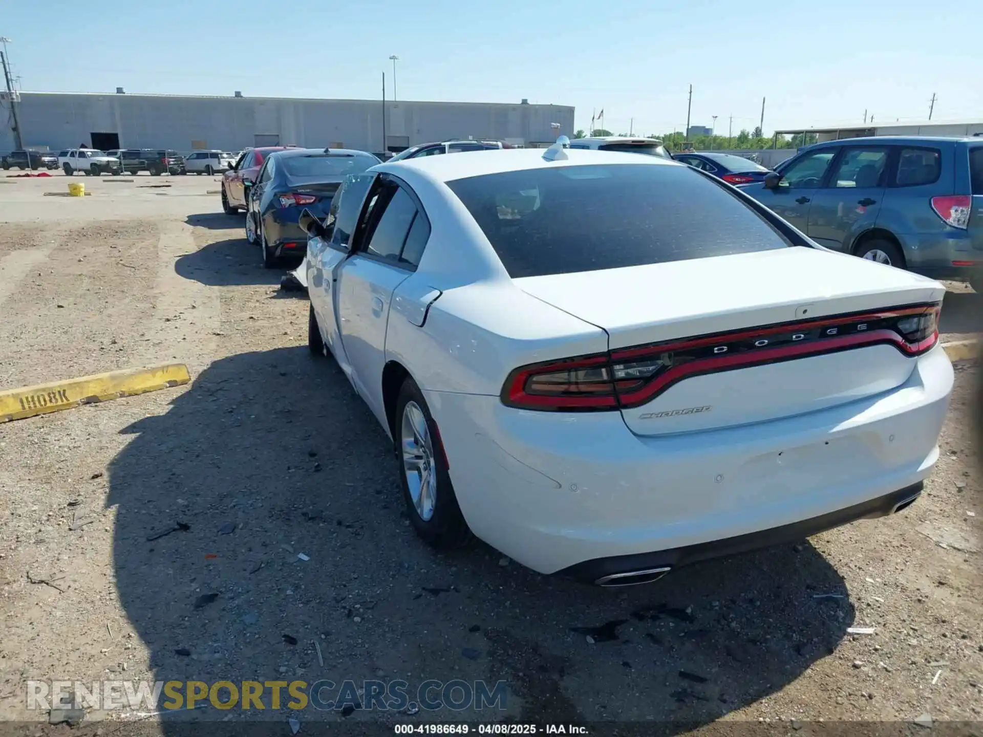 3 Photograph of a damaged car 2C3CDXBG5PH699141 DODGE CHARGER 2023