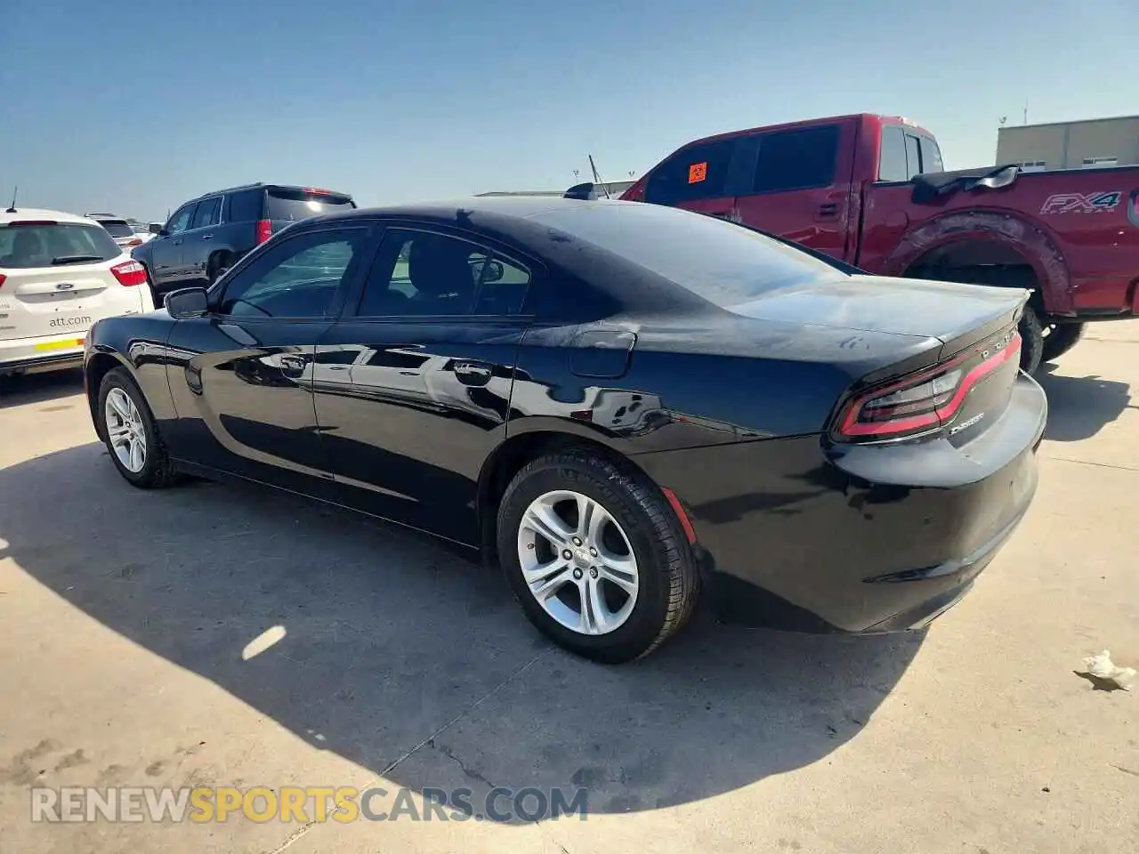 2 Photograph of a damaged car 2C3CDXBG5PH702989 DODGE CHARGER 2023