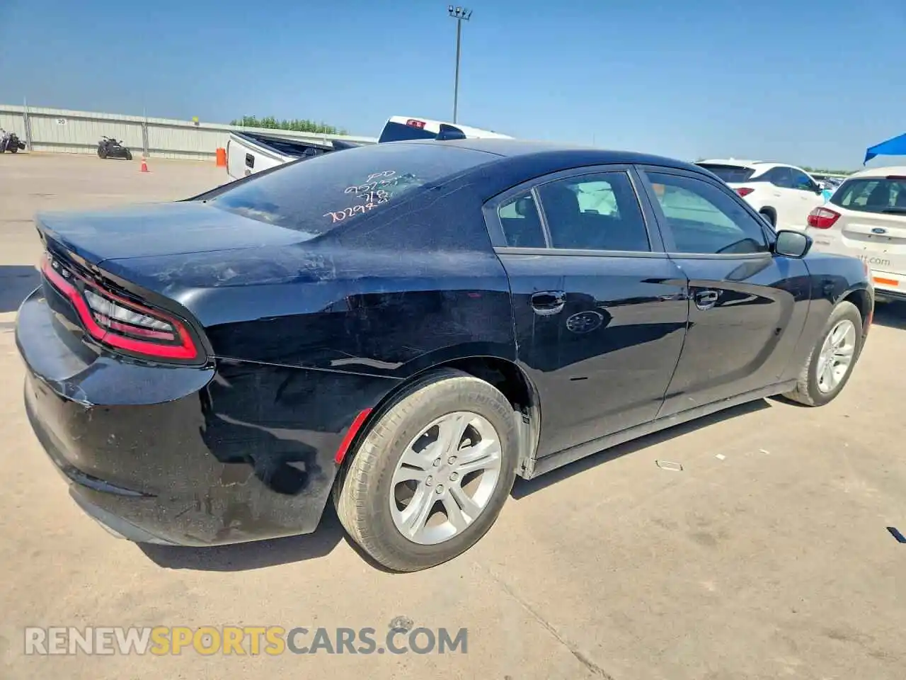 3 Photograph of a damaged car 2C3CDXBG5PH702989 DODGE CHARGER 2023