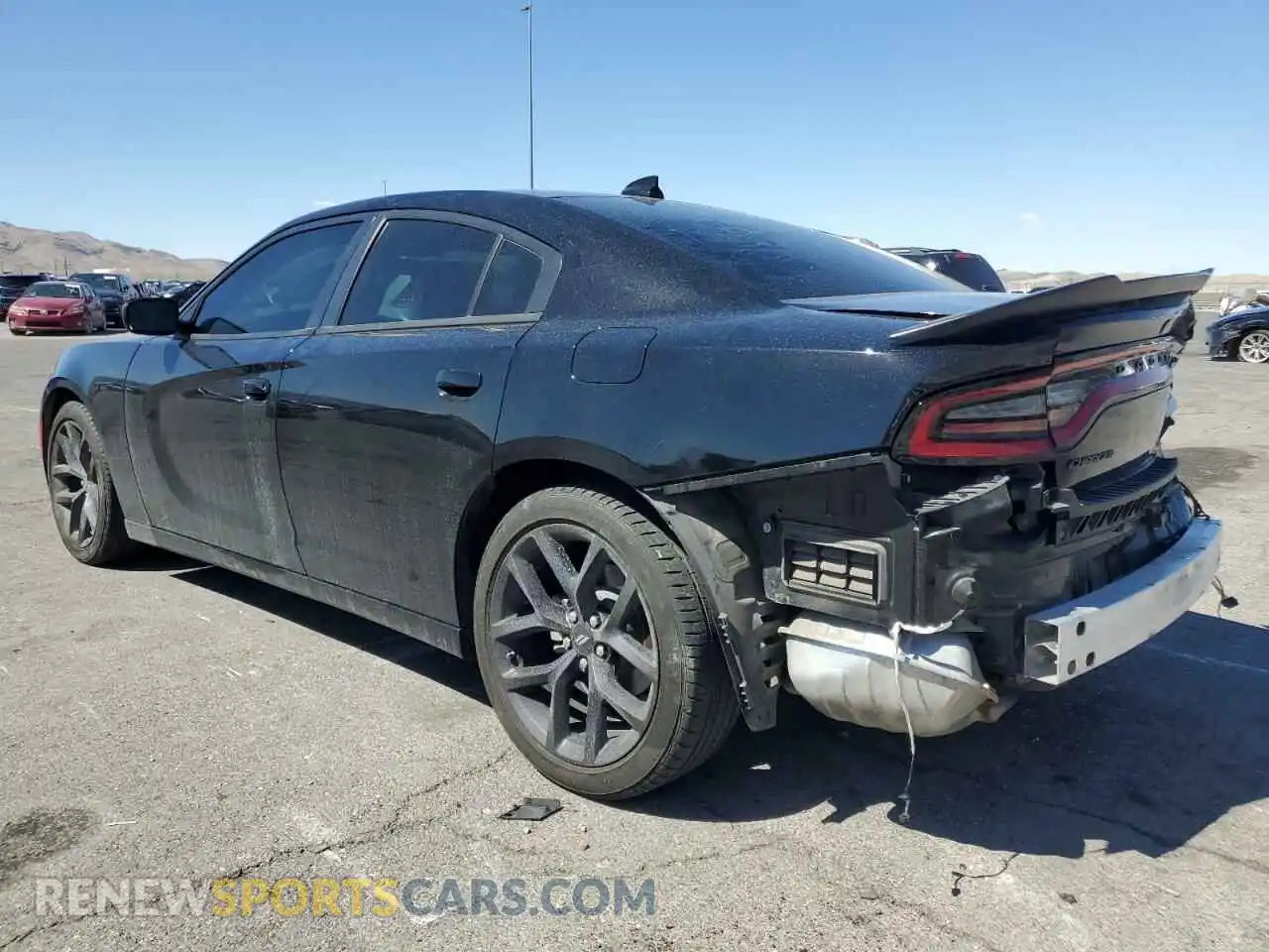 2 Photograph of a damaged car 2C3CDXBG6PH508732 DODGE CHARGER 2023