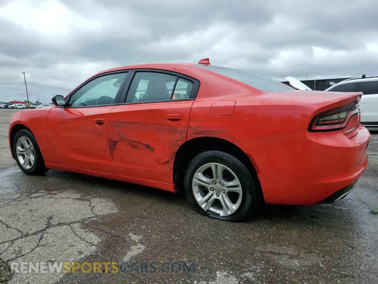 2 Photograph of a damaged car 2C3CDXBG6PH556540 DODGE CHARGER 2023