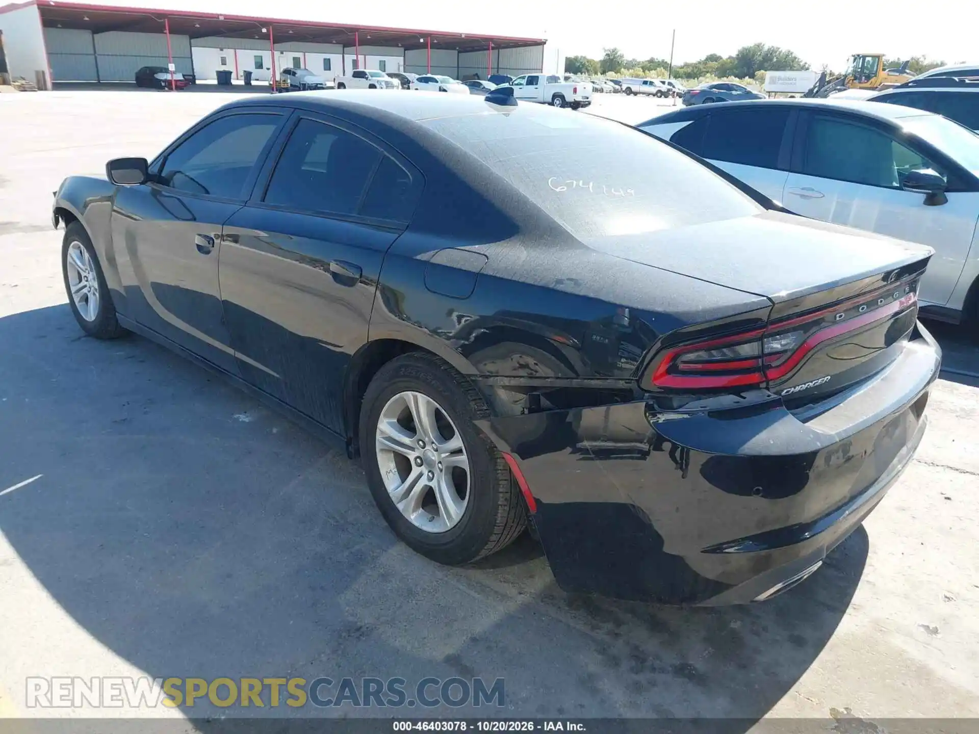 3 Photograph of a damaged car 2C3CDXBG6PH674149 DODGE CHARGER 2023