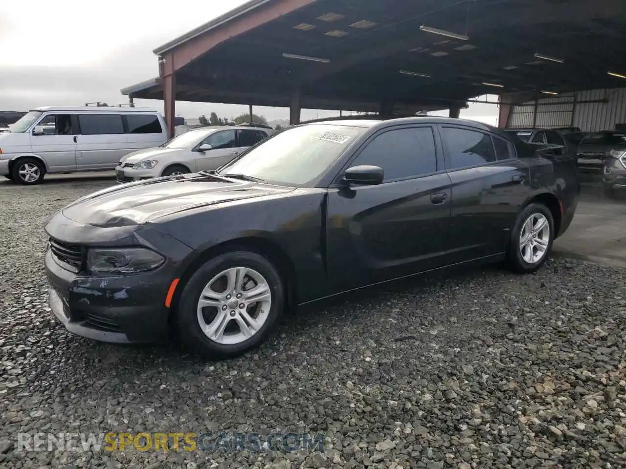 1 Photograph of a damaged car 2C3CDXBG6PH690917 DODGE CHARGER 2023