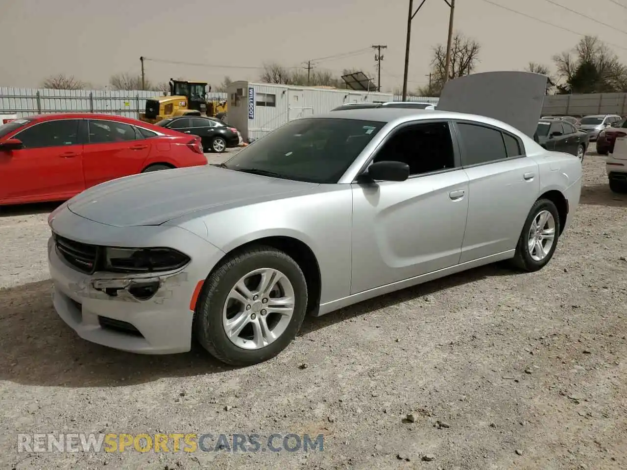 1 Photograph of a damaged car 2C3CDXBG7PH508271 DODGE CHARGER 2023