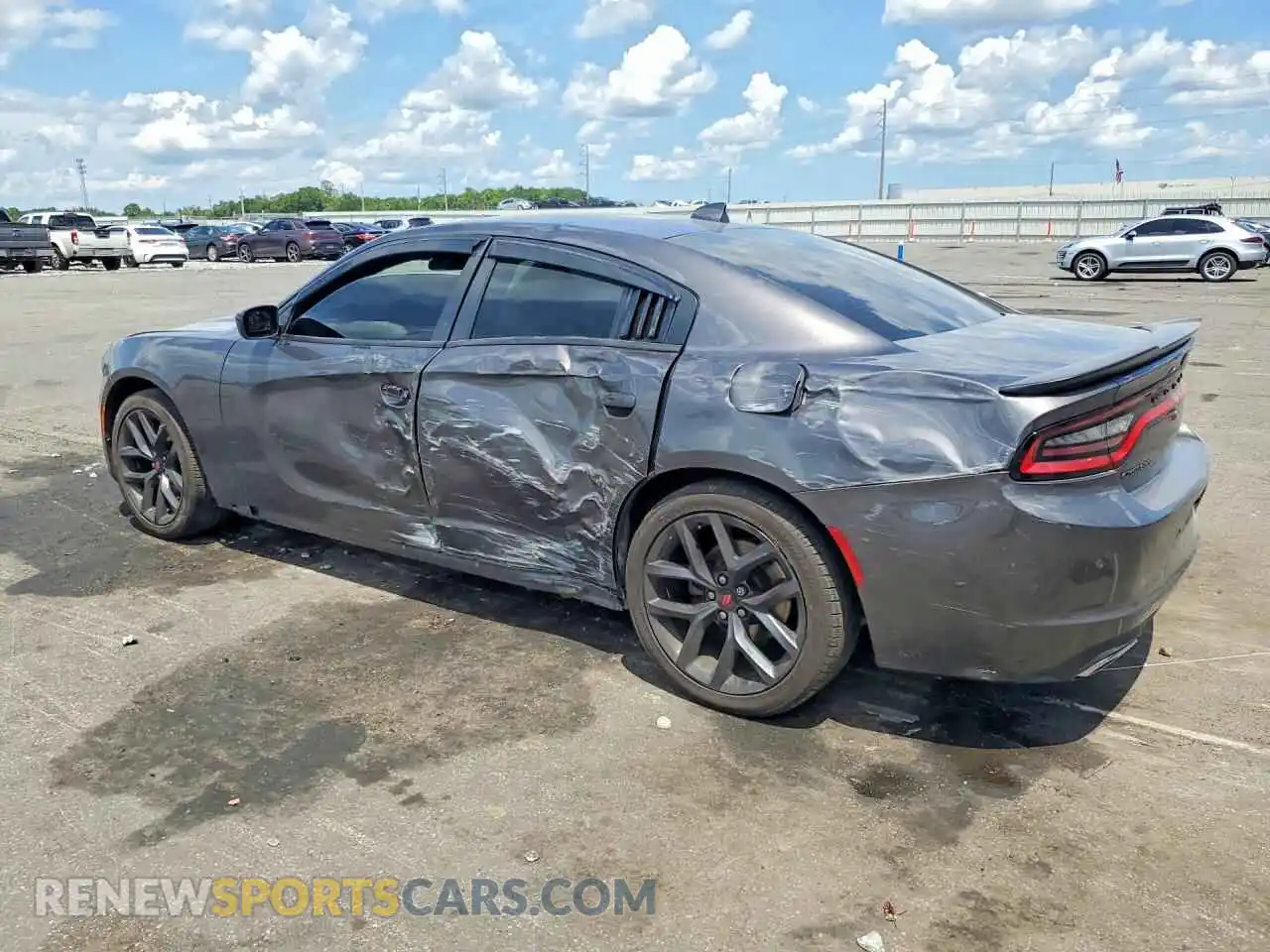 2 Photograph of a damaged car 2C3CDXBG7PH508450 DODGE CHARGER 2023