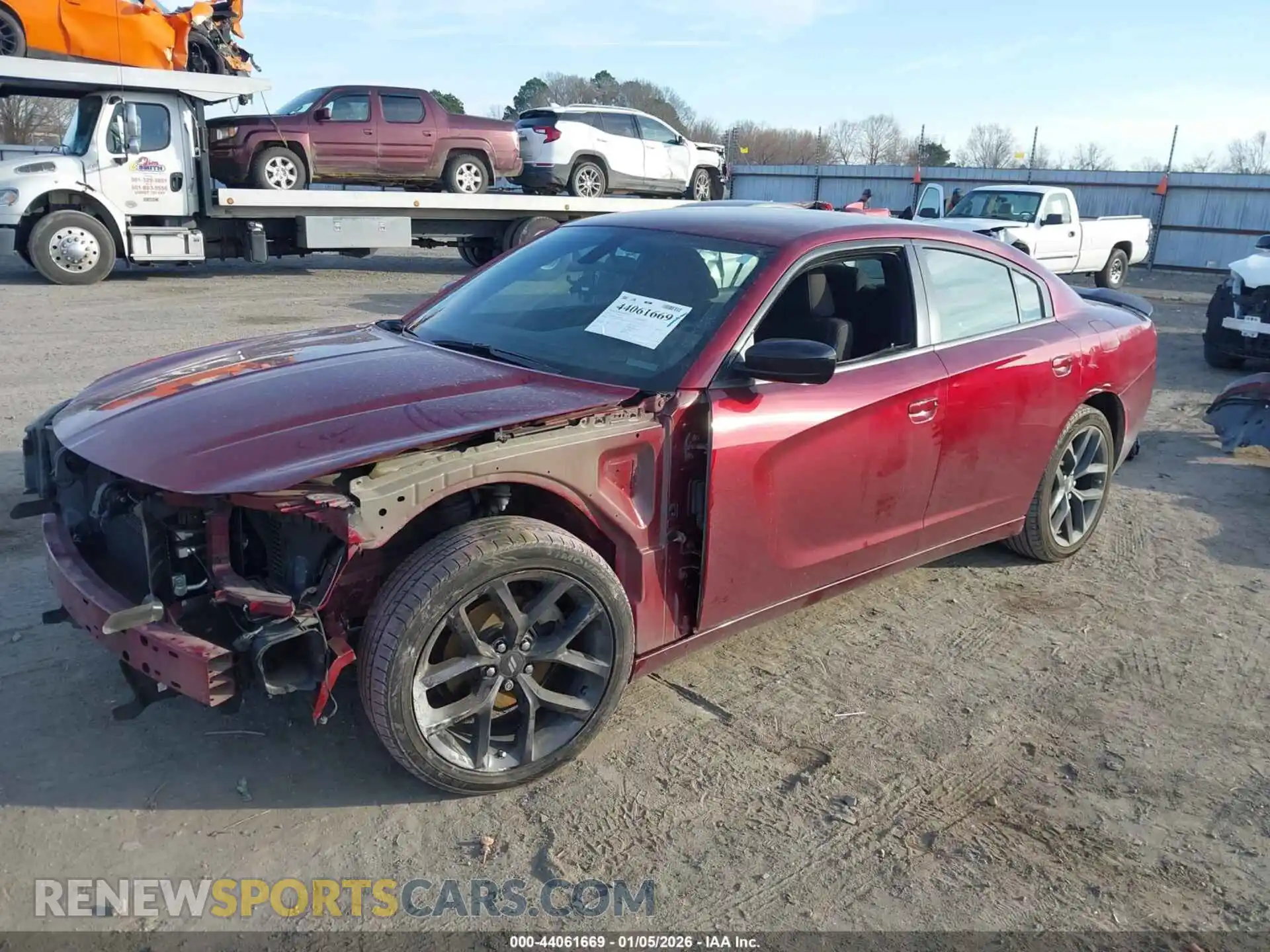 2 Photograph of a damaged car 2C3CDXBG7PH533266 DODGE CHARGER 2023