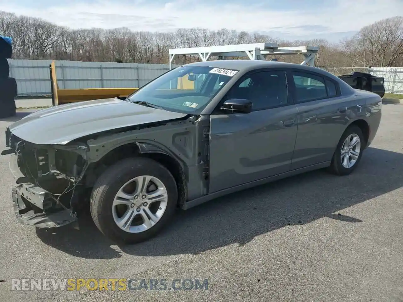 1 Photograph of a damaged car 2C3CDXBG7PH579468 DODGE CHARGER 2023