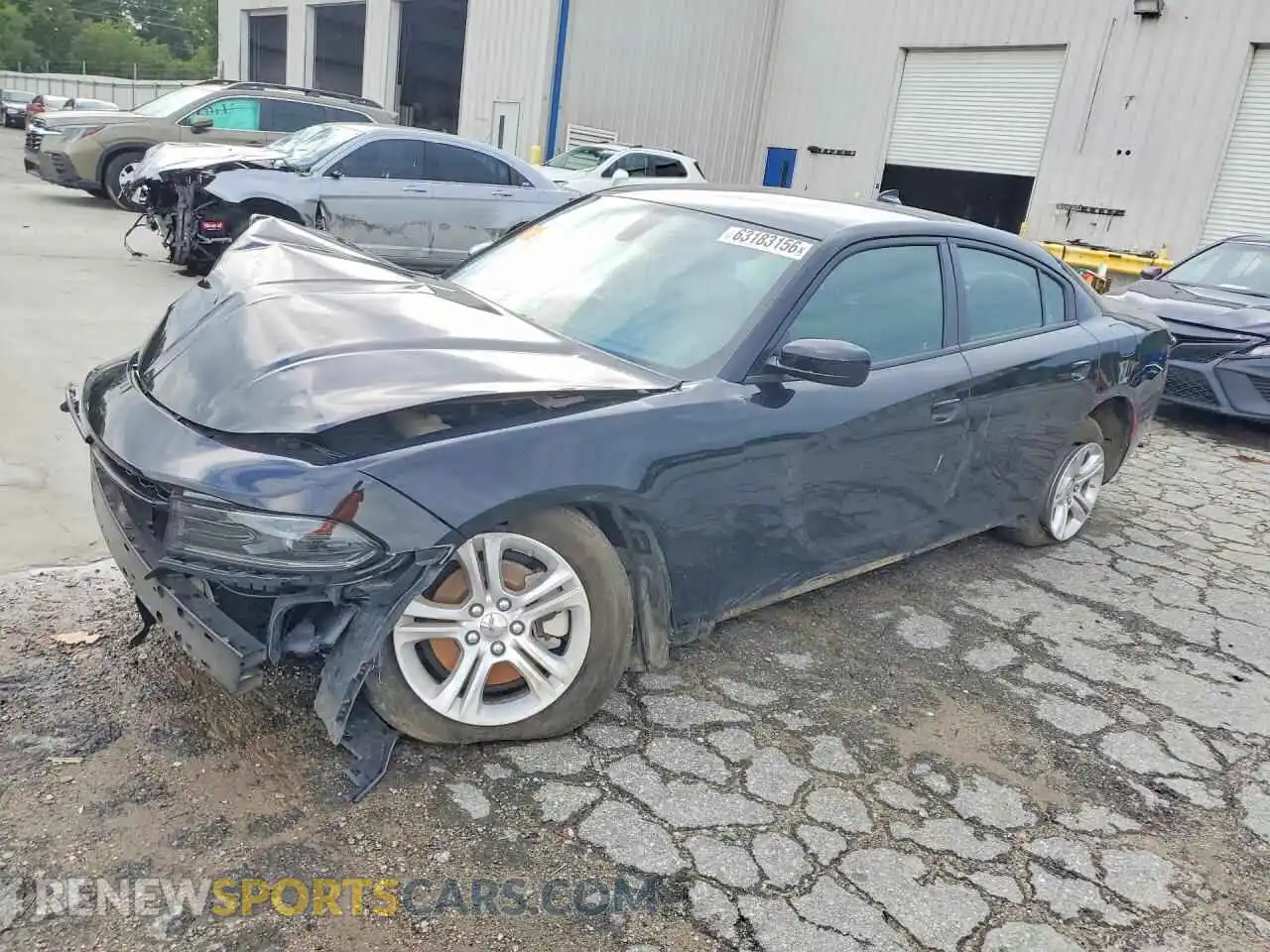 1 fotografías del automóvil dañado 2C3CDXBG7PH579549 DODGE CHARGER 2023