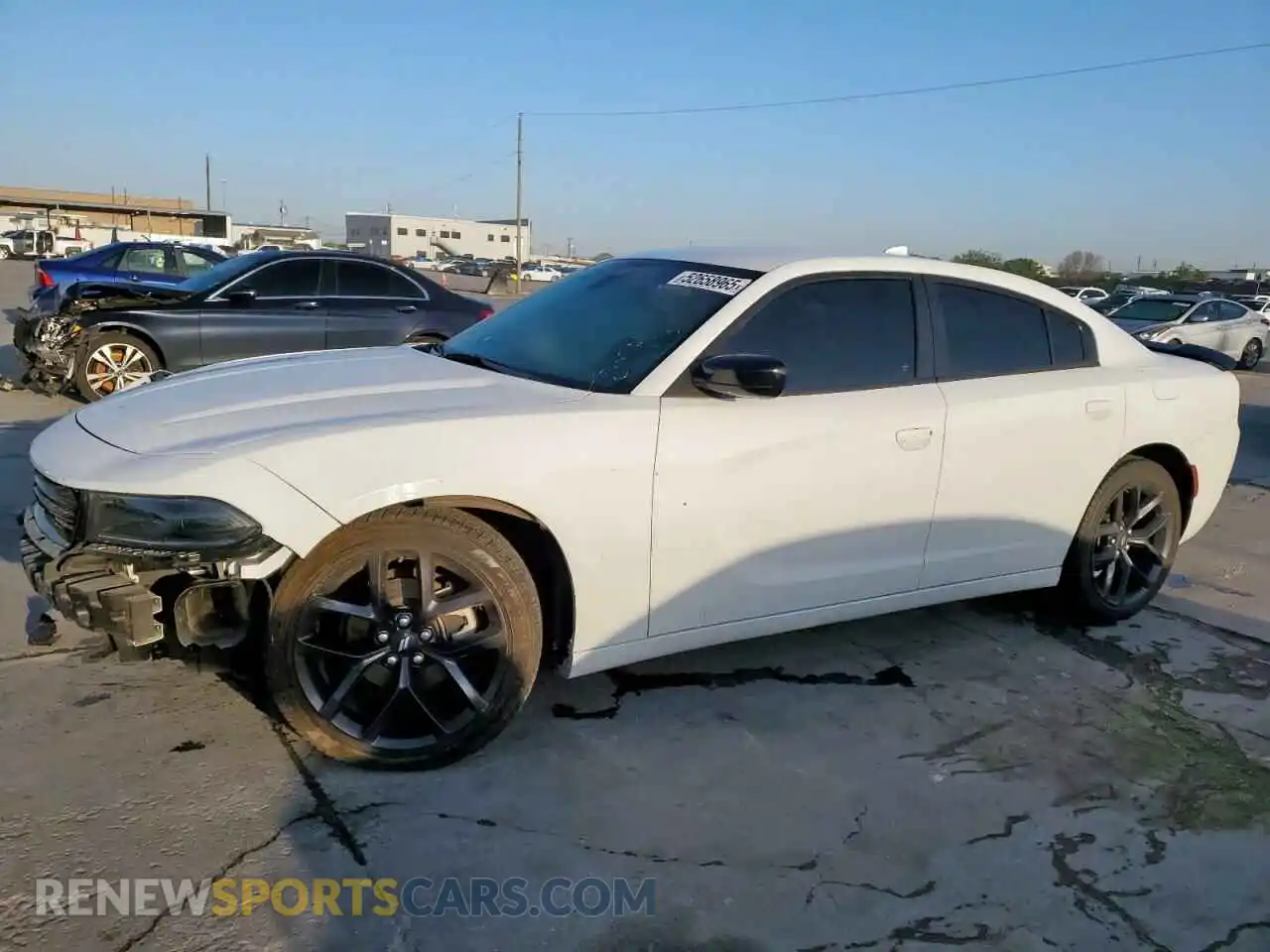 1 Photograph of a damaged car 2C3CDXBG7PH584072 DODGE CHARGER 2023