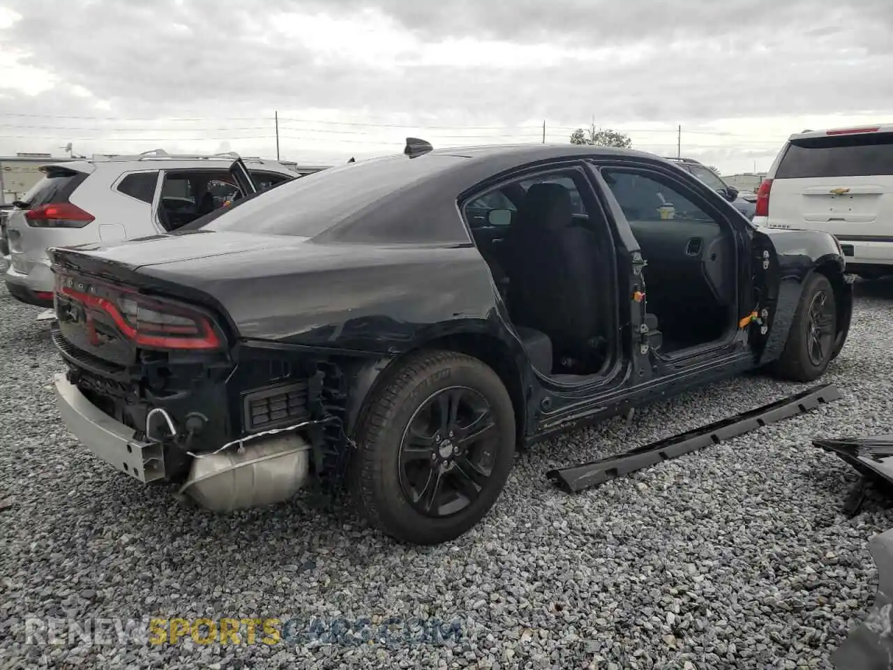3 Photograph of a damaged car 2C3CDXBG7PH608435 DODGE CHARGER 2023