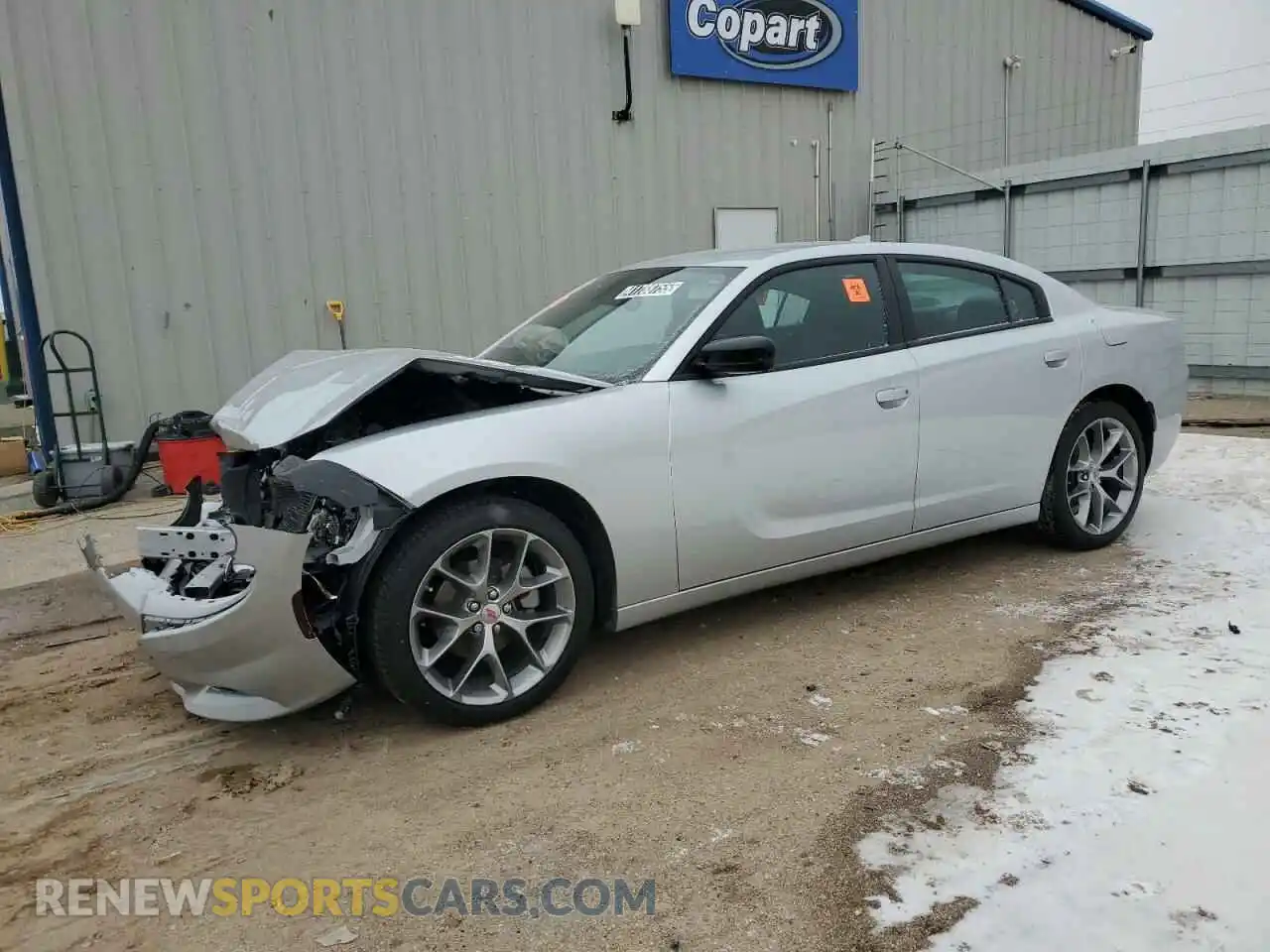 1 Photograph of a damaged car 2C3CDXBG7PH613277 DODGE CHARGER 2023