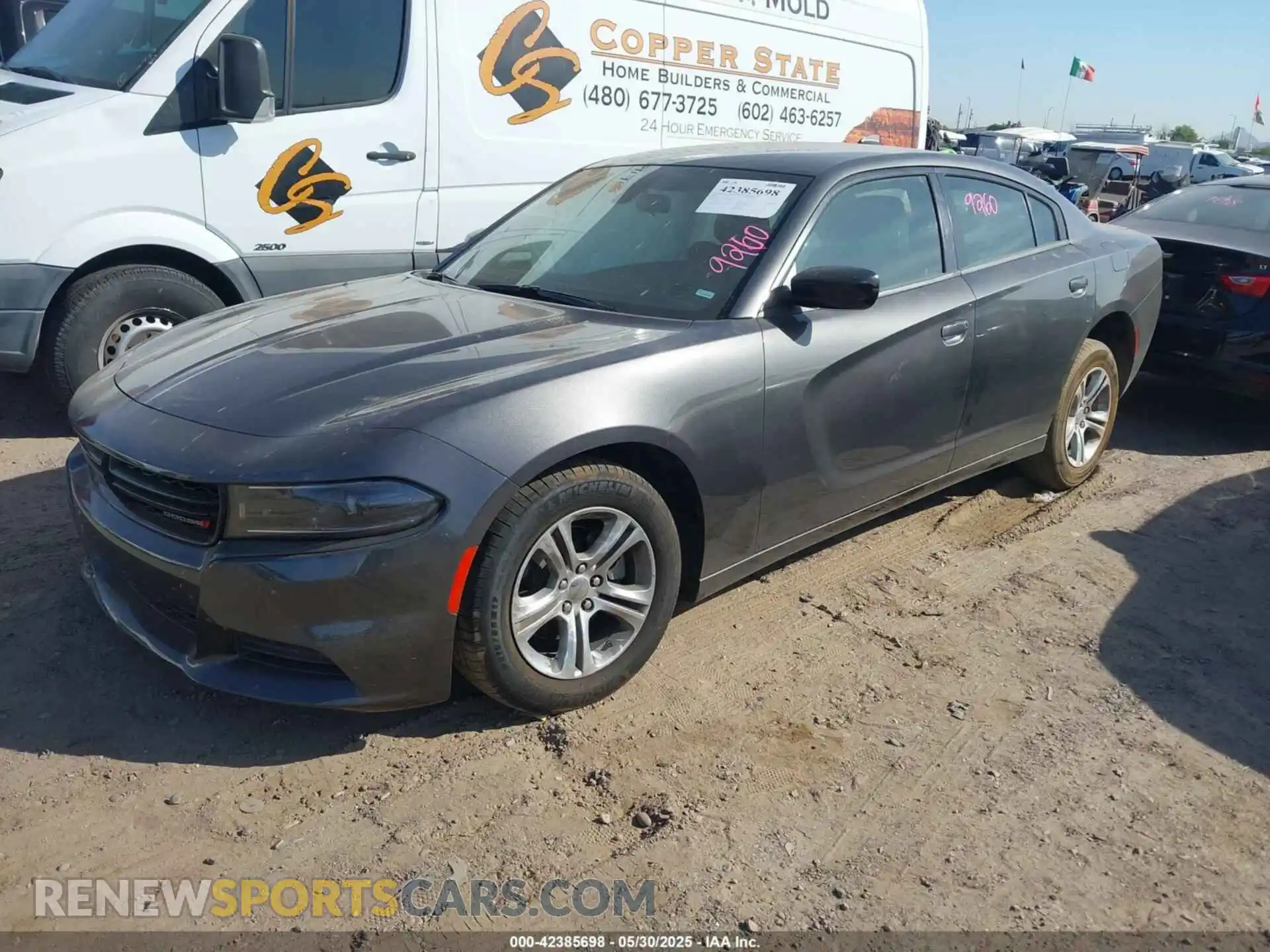 2 Photograph of a damaged car 2C3CDXBG7PH663323 DODGE CHARGER 2023