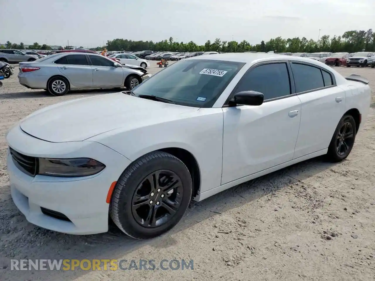 1 Photograph of a damaged car 2C3CDXBG7PH671860 DODGE CHARGER 2023