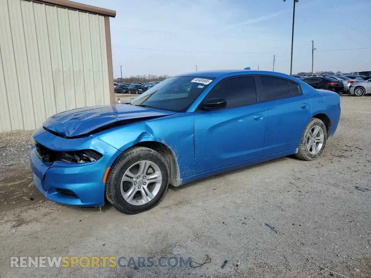 1 Photograph of a damaged car 2C3CDXBG7PH674418 DODGE CHARGER 2023
