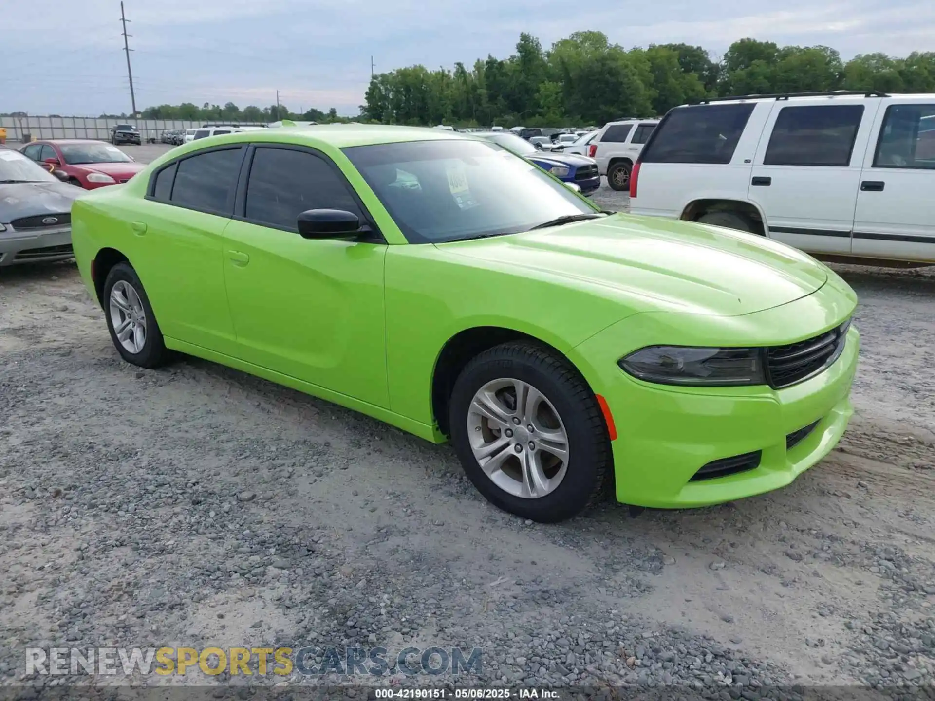 1 Photograph of a damaged car 2C3CDXBG7PH699447 DODGE CHARGER 2023