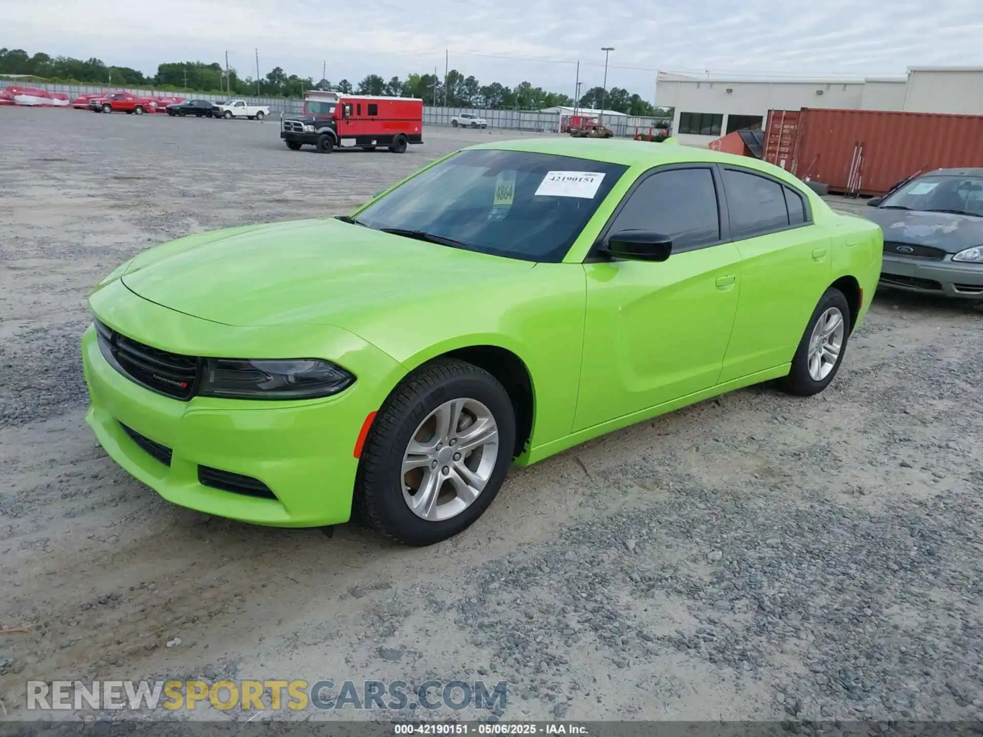 2 Photograph of a damaged car 2C3CDXBG7PH699447 DODGE CHARGER 2023