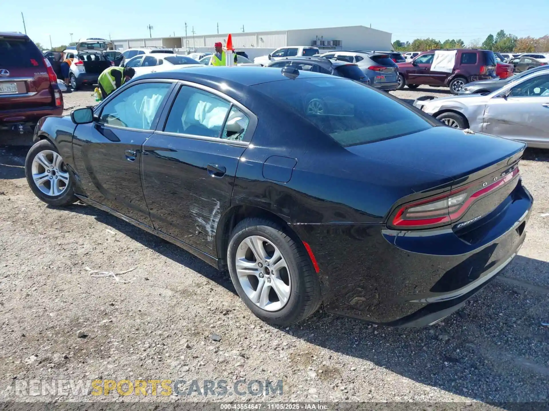 3 Photograph of a damaged car 2C3CDXBG7PH702606 DODGE CHARGER 2023