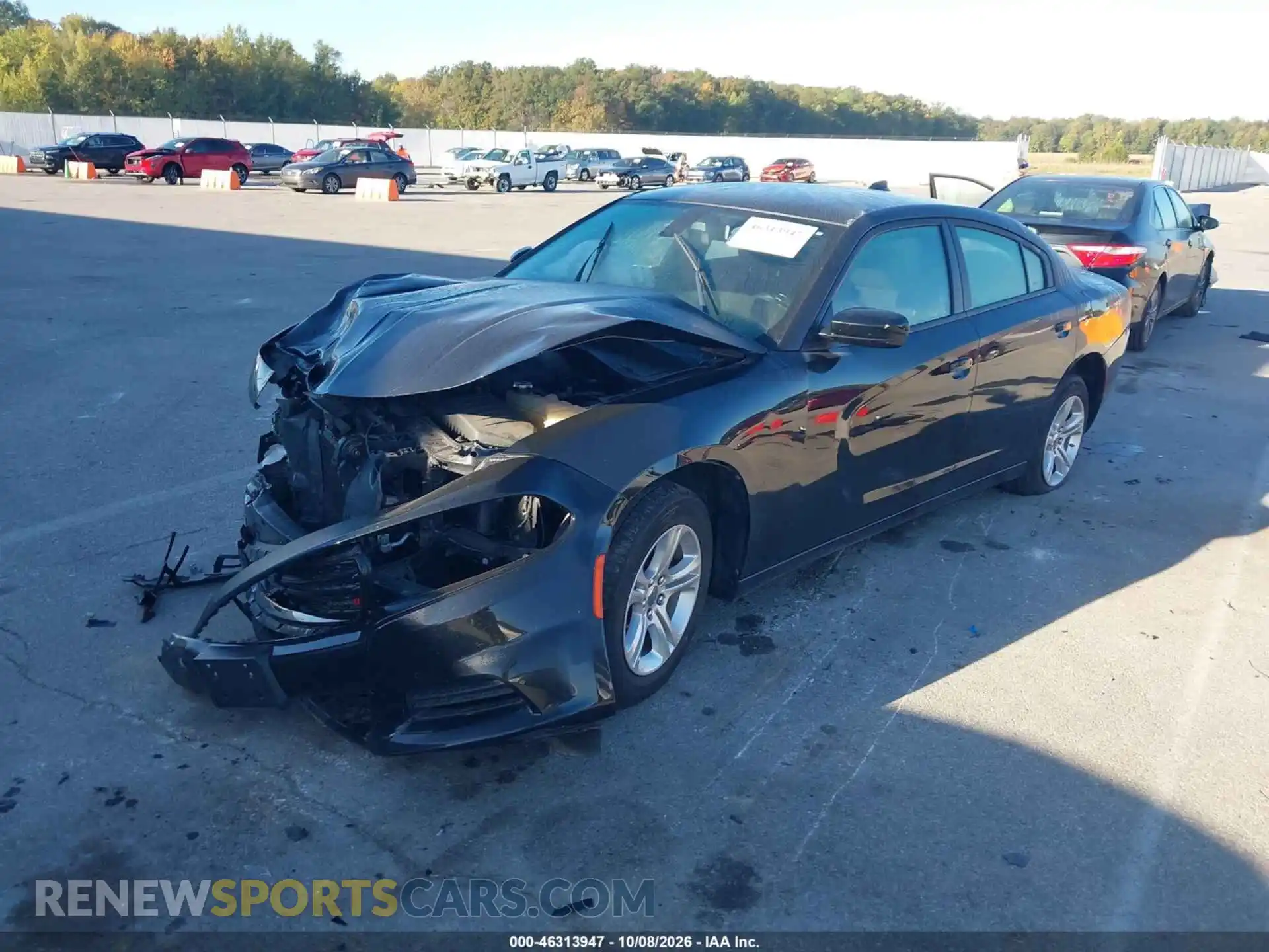 2 Фотография поврежденного автомобиля 2C3CDXBG8PH563702 DODGE CHARGER 2023