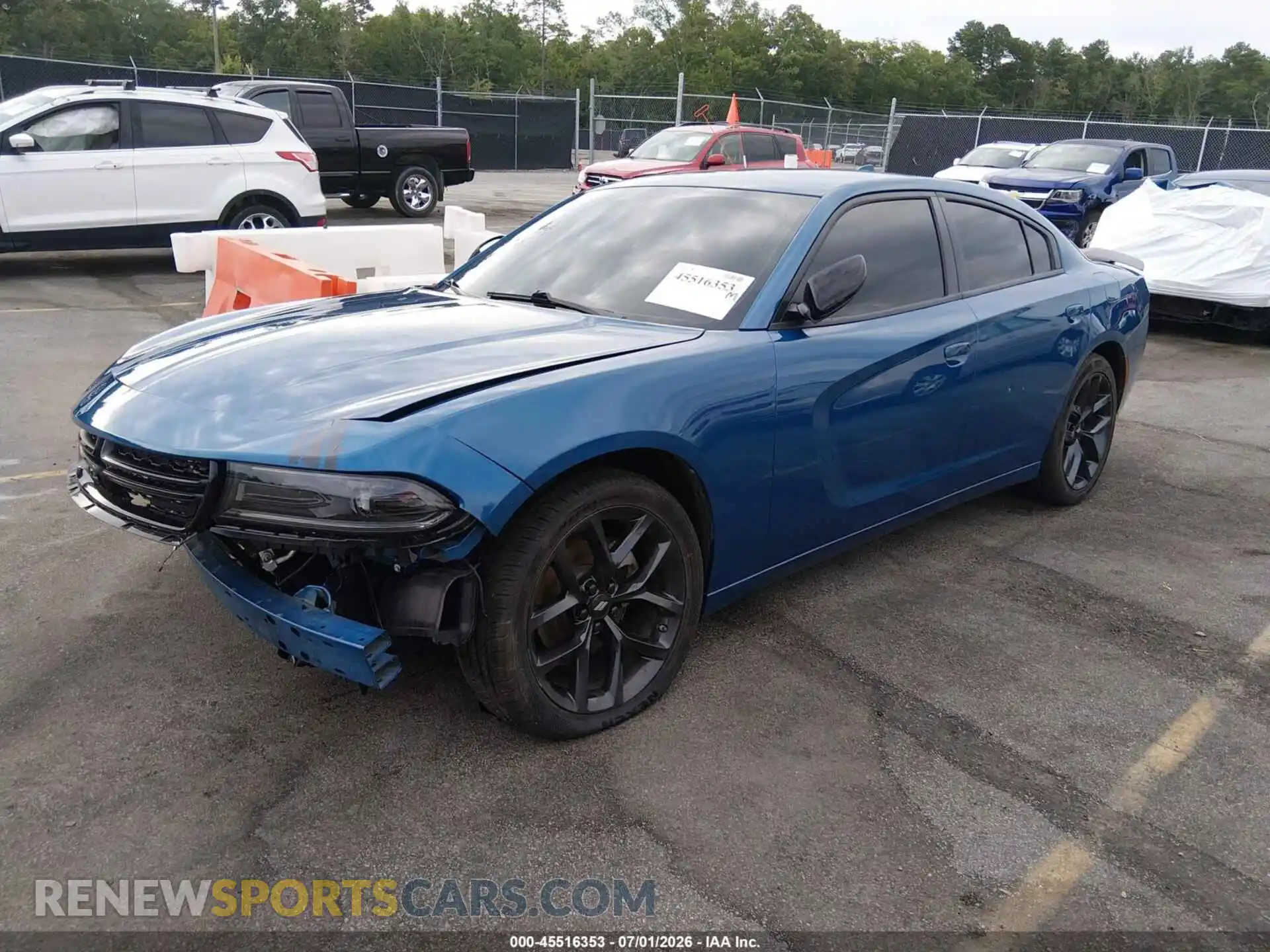 2 Photograph of a damaged car 2C3CDXBG8PH564817 DODGE CHARGER 2023