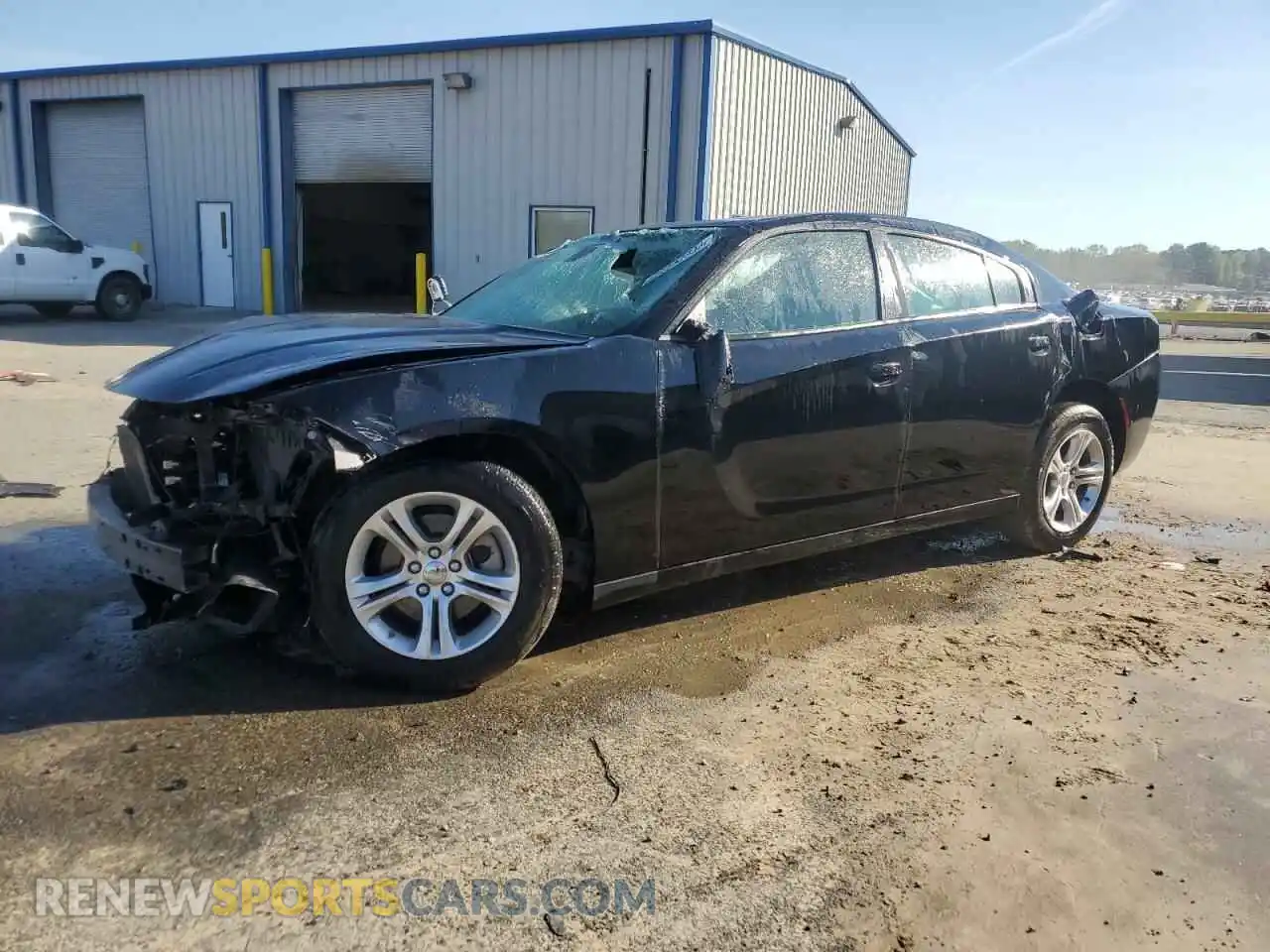 1 Photograph of a damaged car 2C3CDXBG8PH571718 DODGE CHARGER 2023