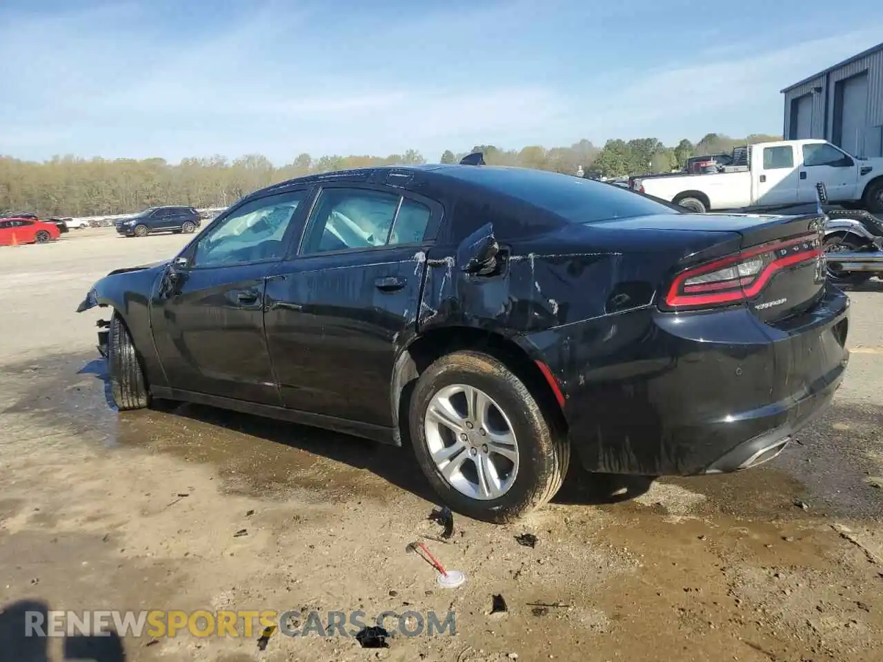 2 Photograph of a damaged car 2C3CDXBG8PH571718 DODGE CHARGER 2023