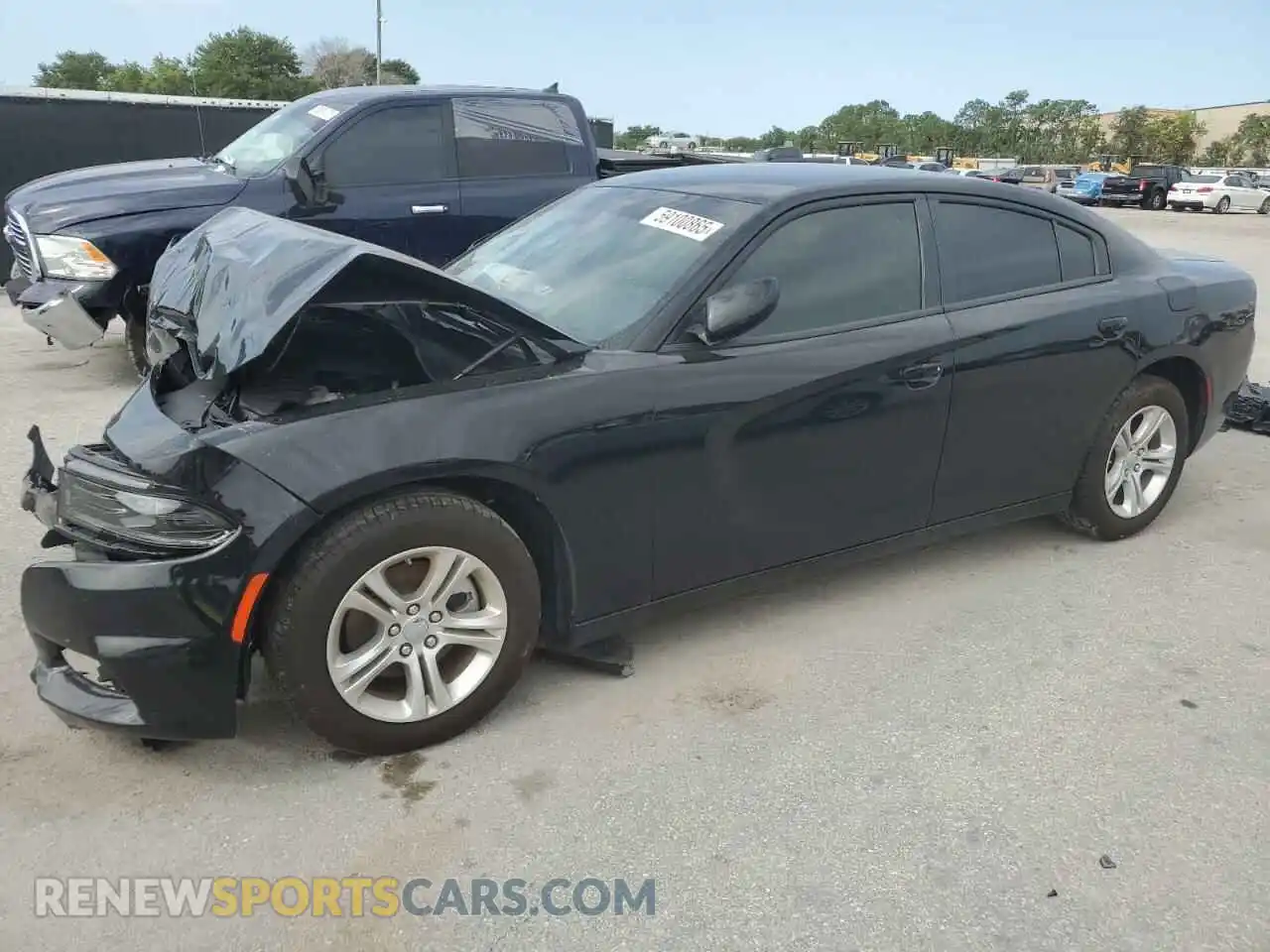 1 fotografías del automóvil dañado 2C3CDXBG8PH589619 DODGE CHARGER 2023