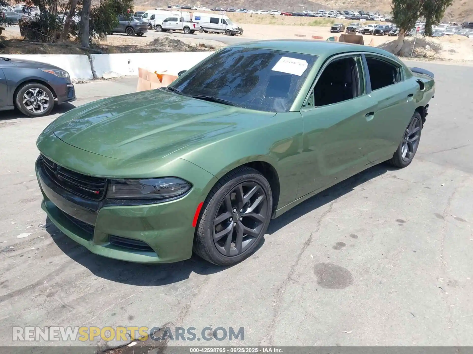 2 Фотография поврежденного автомобиля 2C3CDXBG8PH598823 DODGE CHARGER 2023