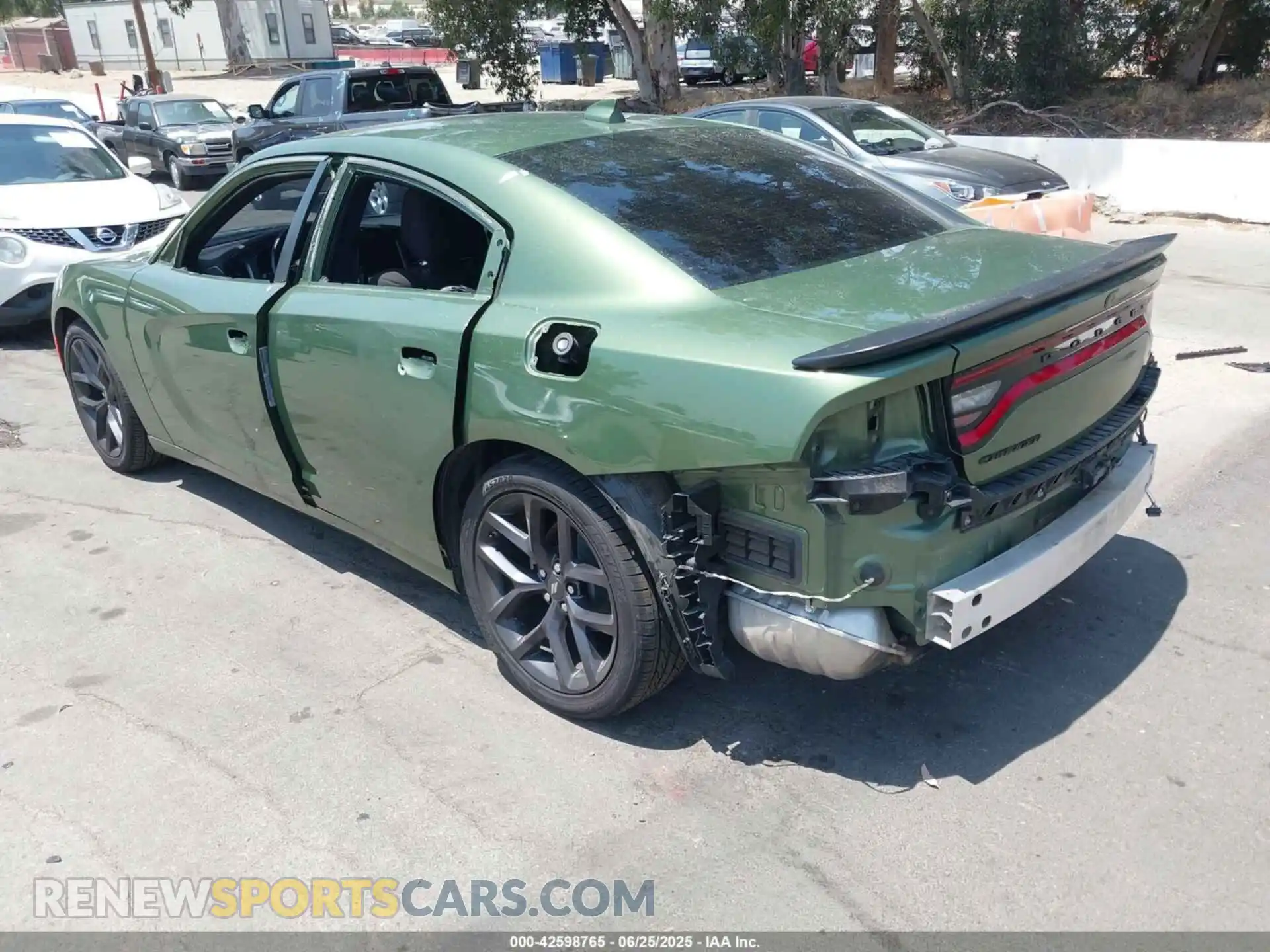 3 Фотография поврежденного автомобиля 2C3CDXBG8PH598823 DODGE CHARGER 2023