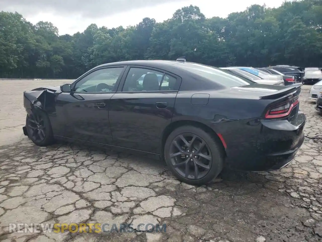 2 Photograph of a damaged car 2C3CDXBG8PH622912 DODGE CHARGER 2023