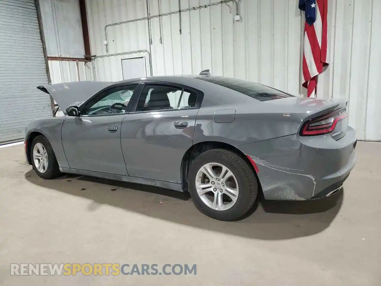 2 Photograph of a damaged car 2C3CDXBG8PH638639 DODGE CHARGER 2023