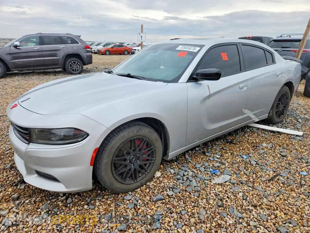 1 Photograph of a damaged car 2C3CDXBG8PH646465 DODGE CHARGER 2023